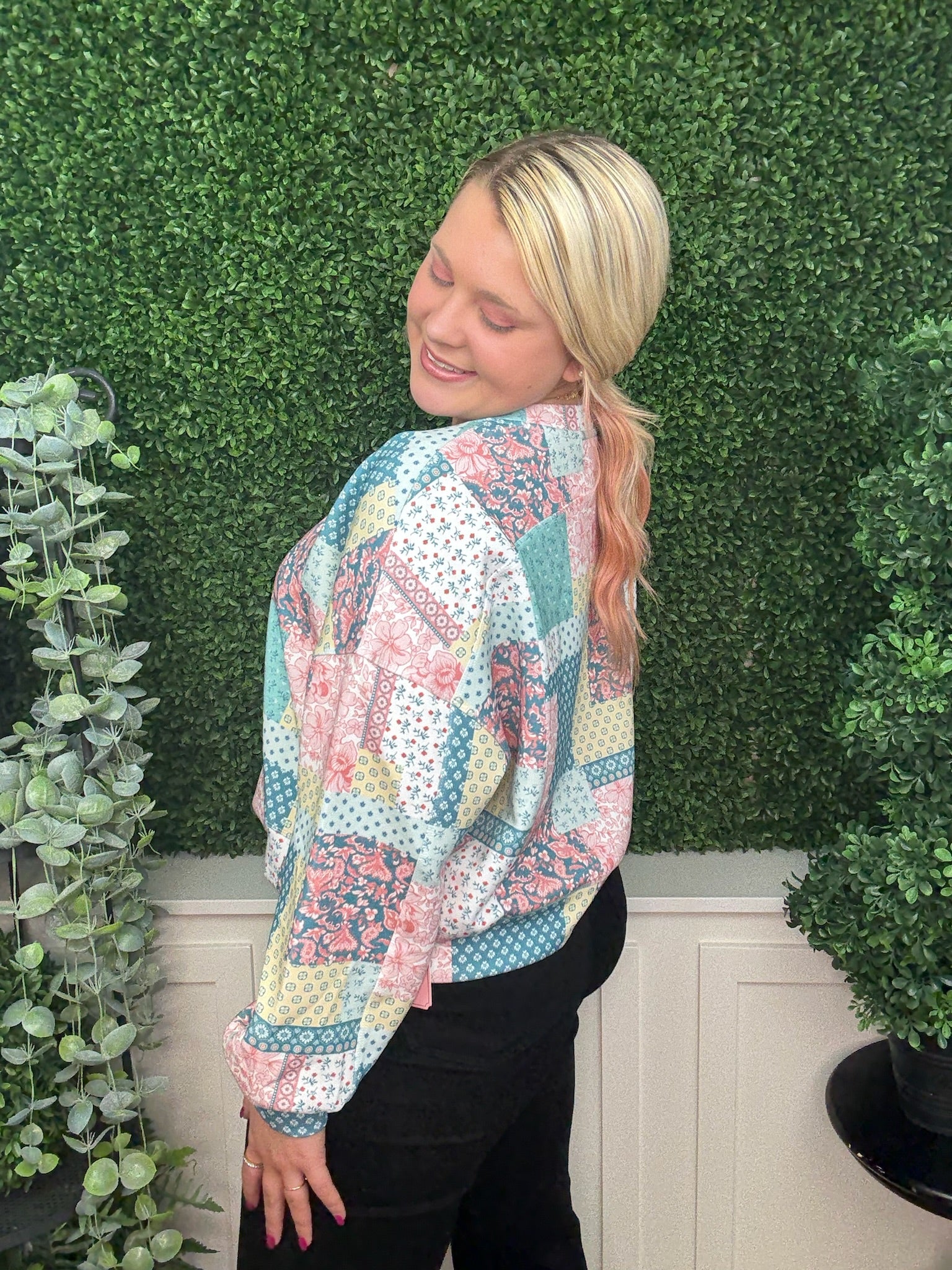 LANEY PULLOVER - QUILT PATTERN