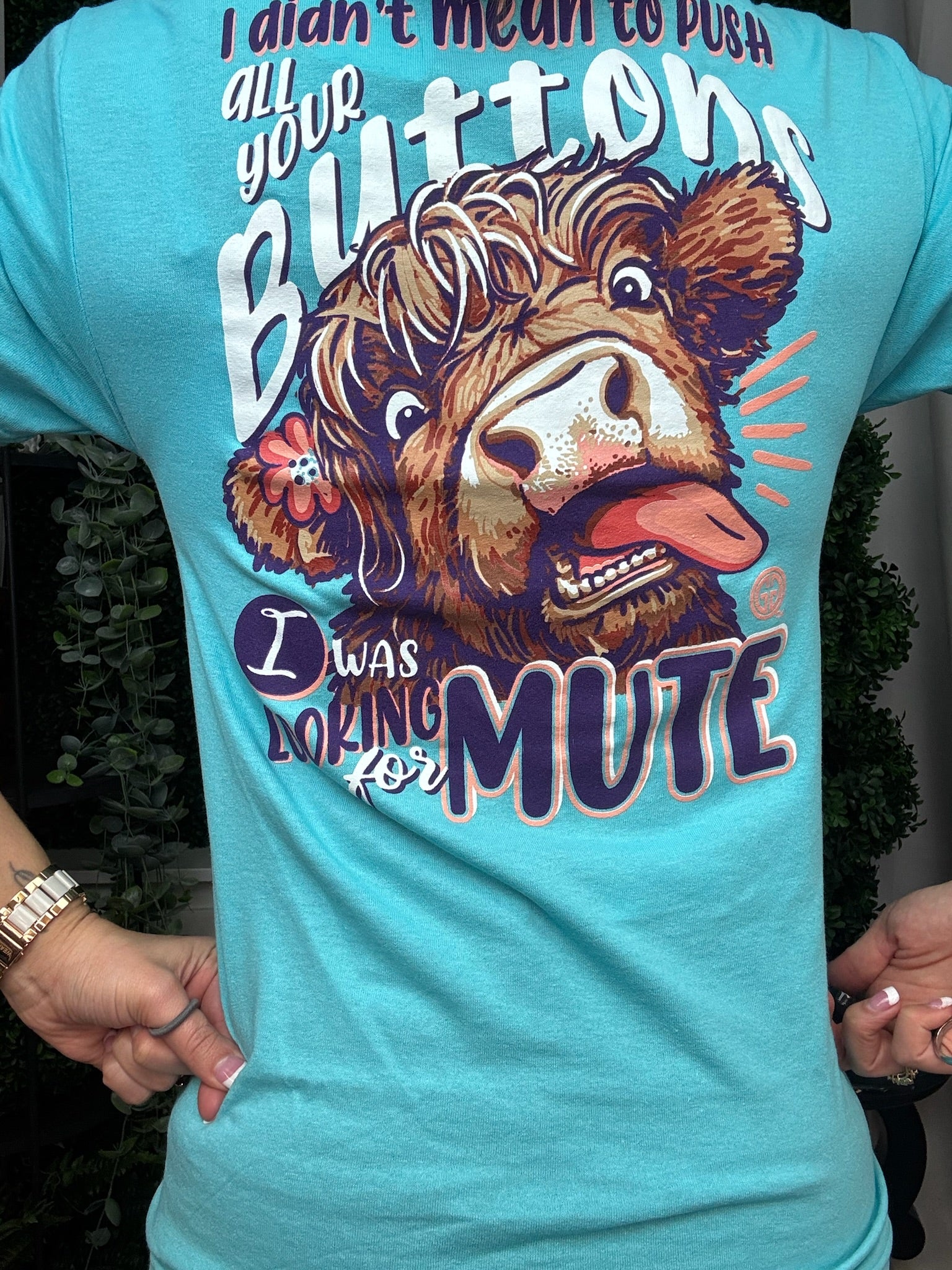 PUSH BUTTONS SS - SCUBA BLUE