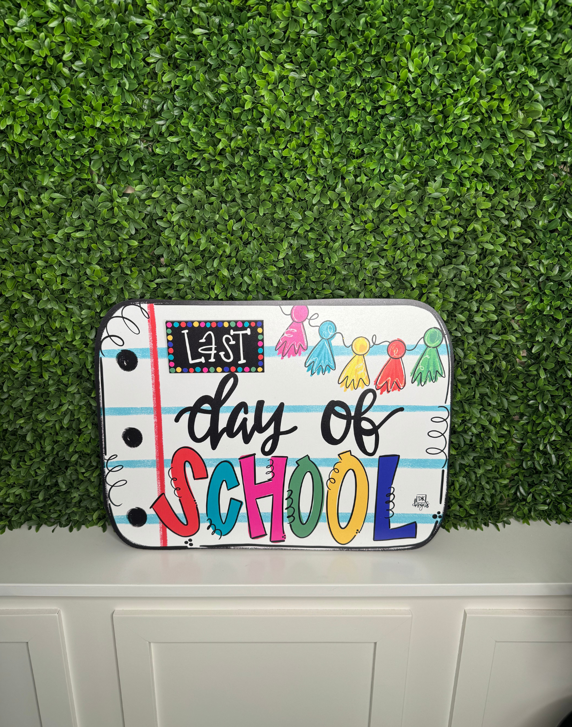 FIRST DAY OF SCHOOL SIGN (4PC SET)