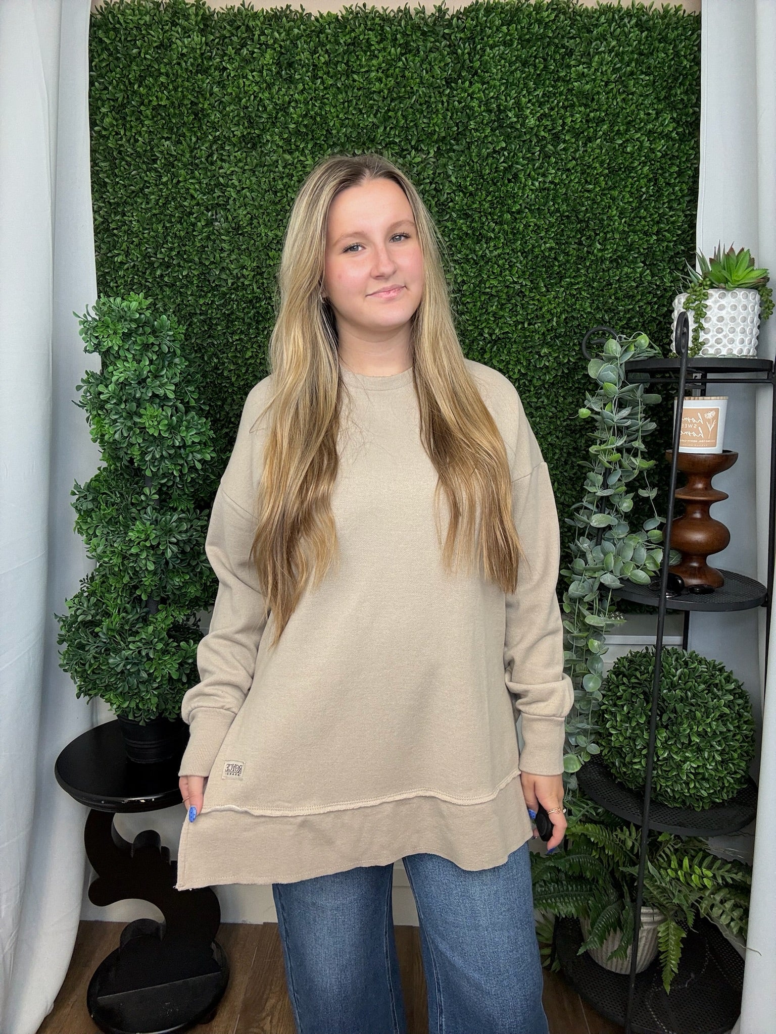 MELANGE LA JOLLA TOP - SAND