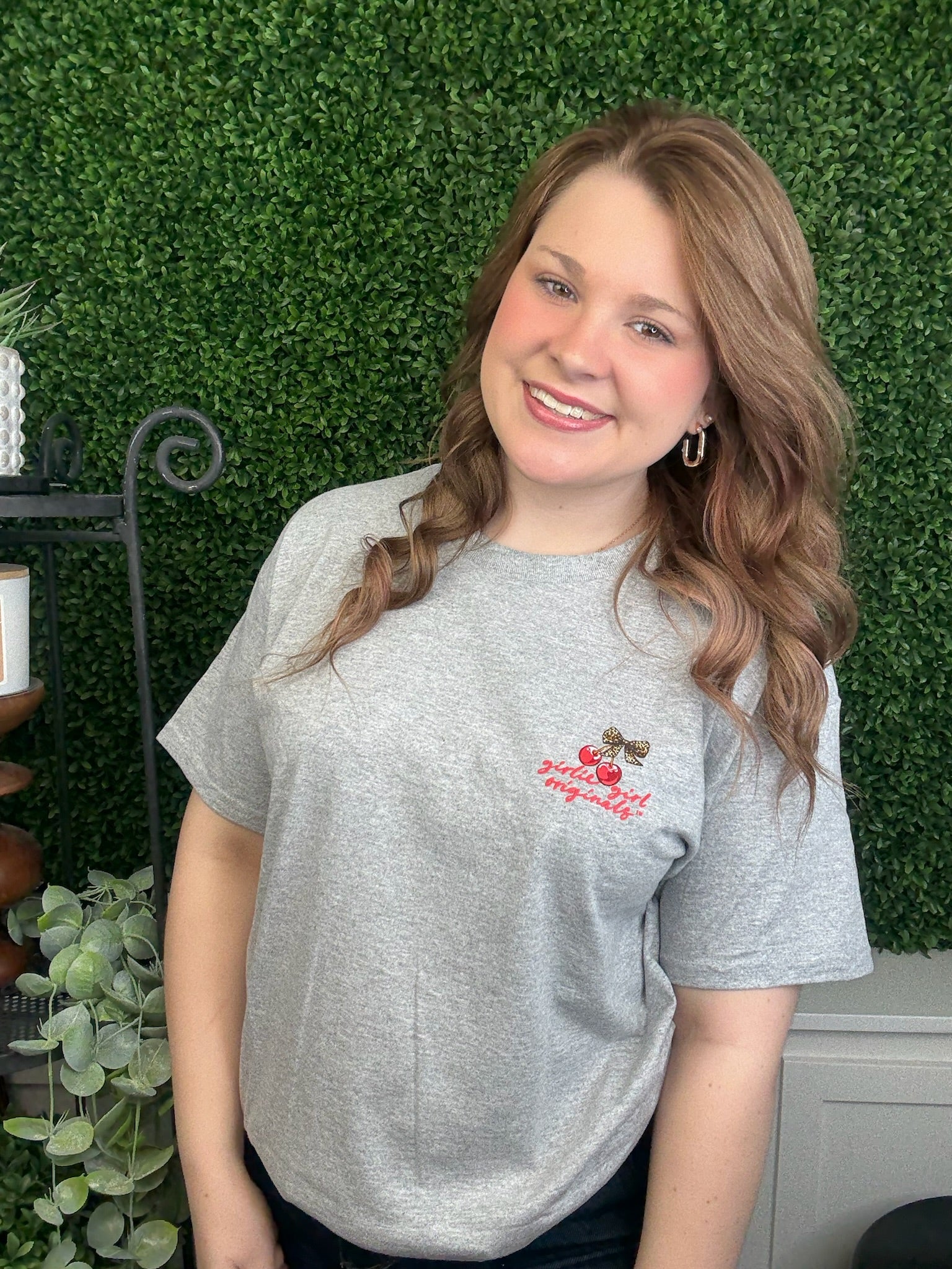 LEOPARD CHERRY SS - SPORT GREY