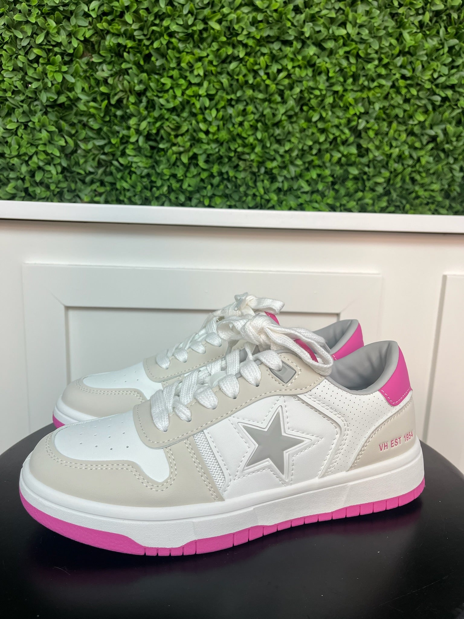 FRESH 10 - WHITE/HOT PINK