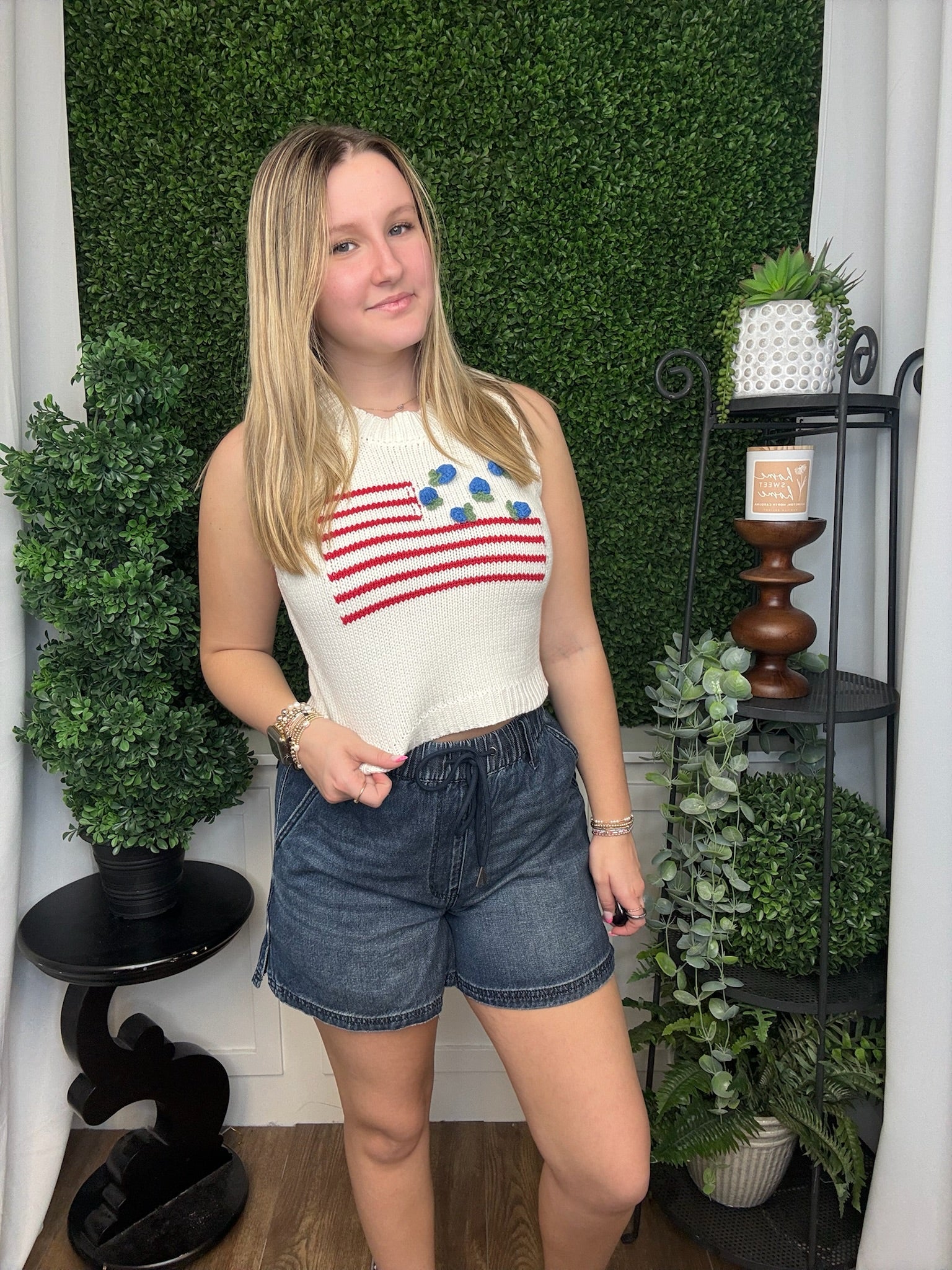 TANK TOP - FLOWER FLAG