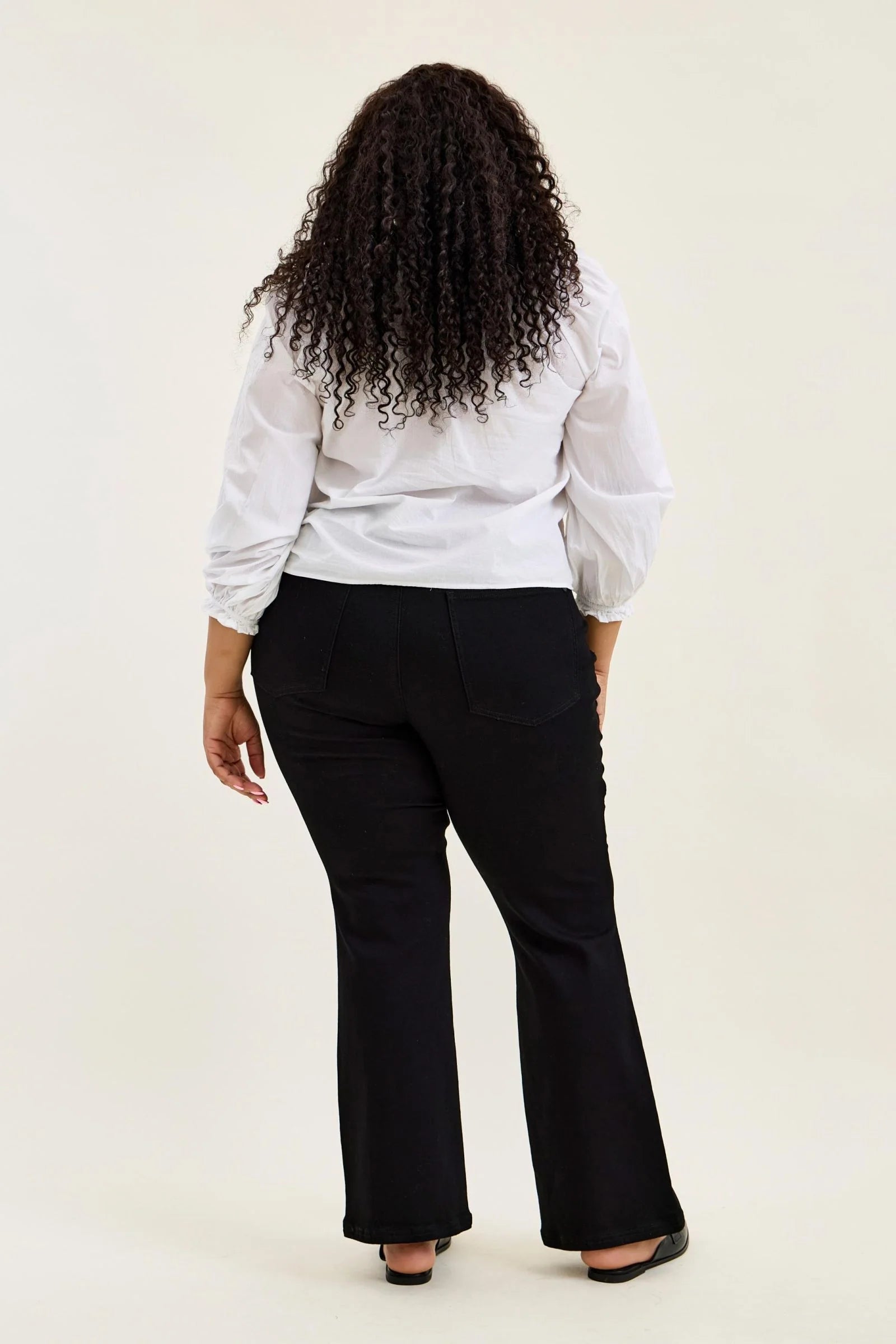 Black Bootcut Jeans