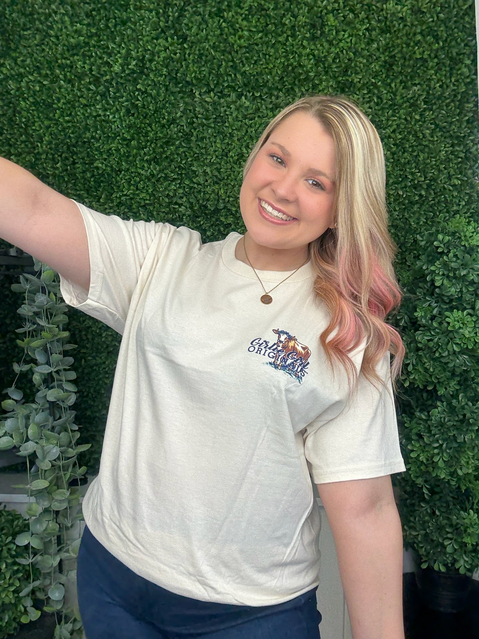 PRAY COW HOME SS - NATURAL