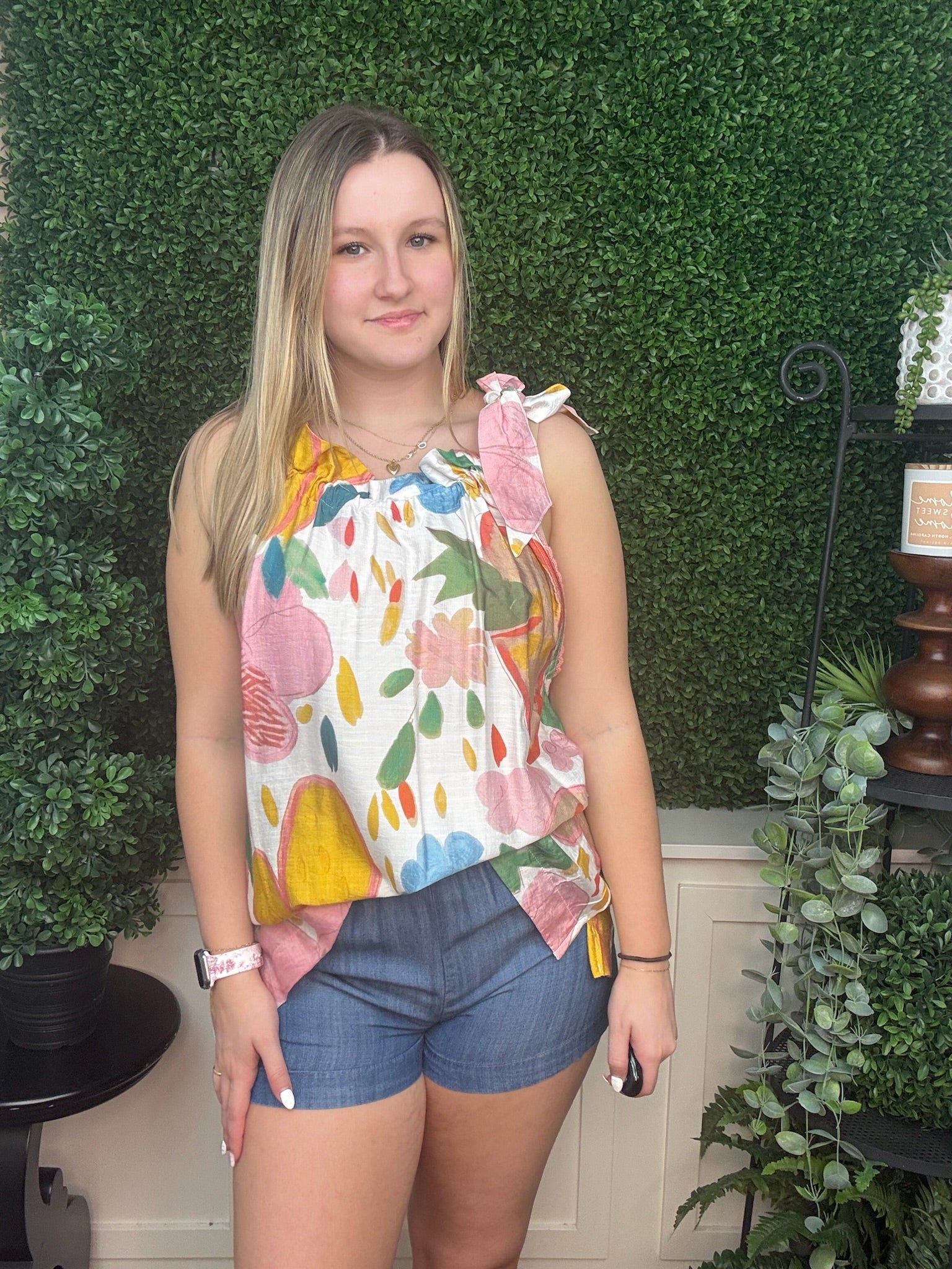 Tropical Garden Bow Top