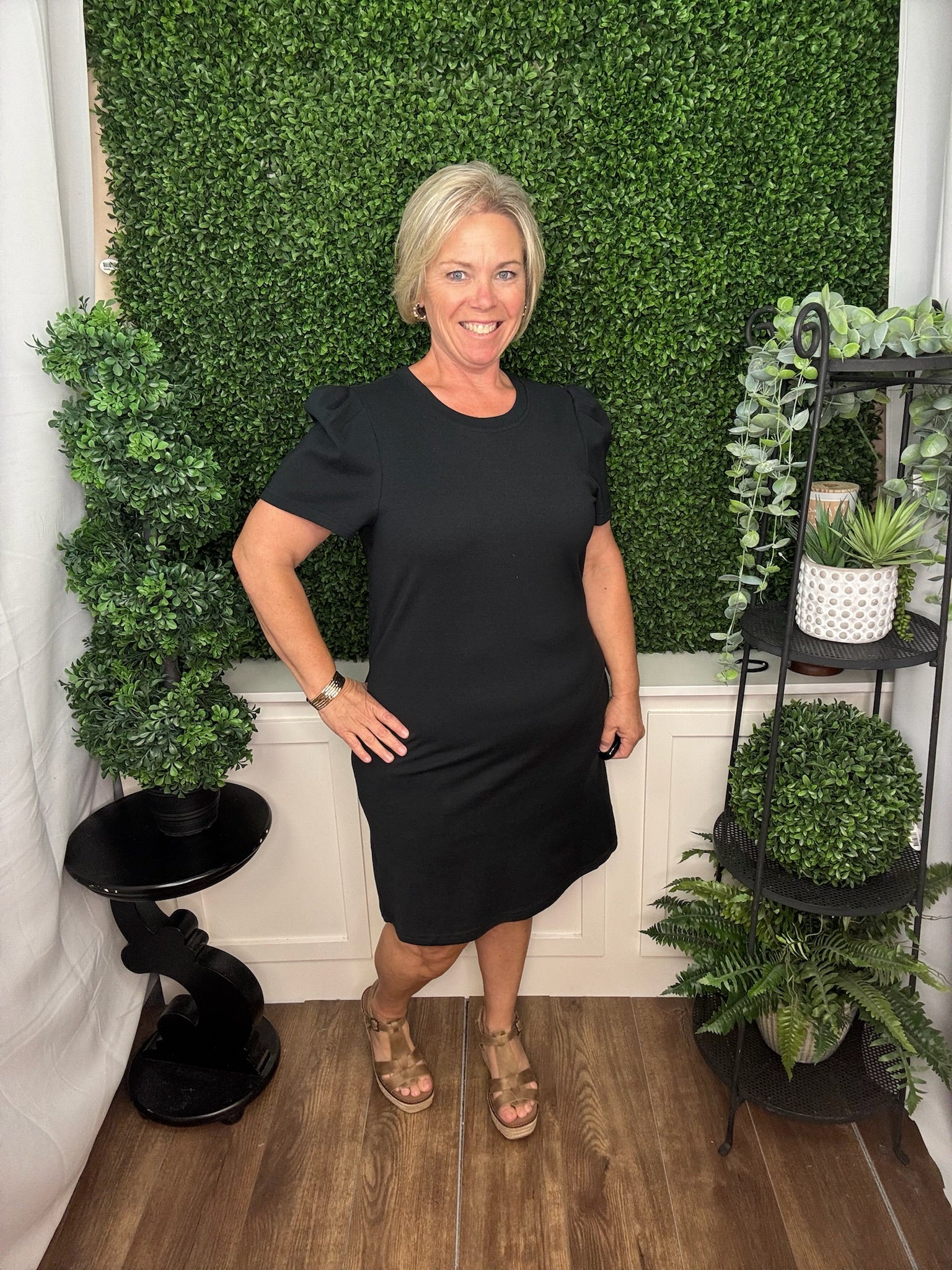 DRESS CAROLINA T-SHIRT BLACK