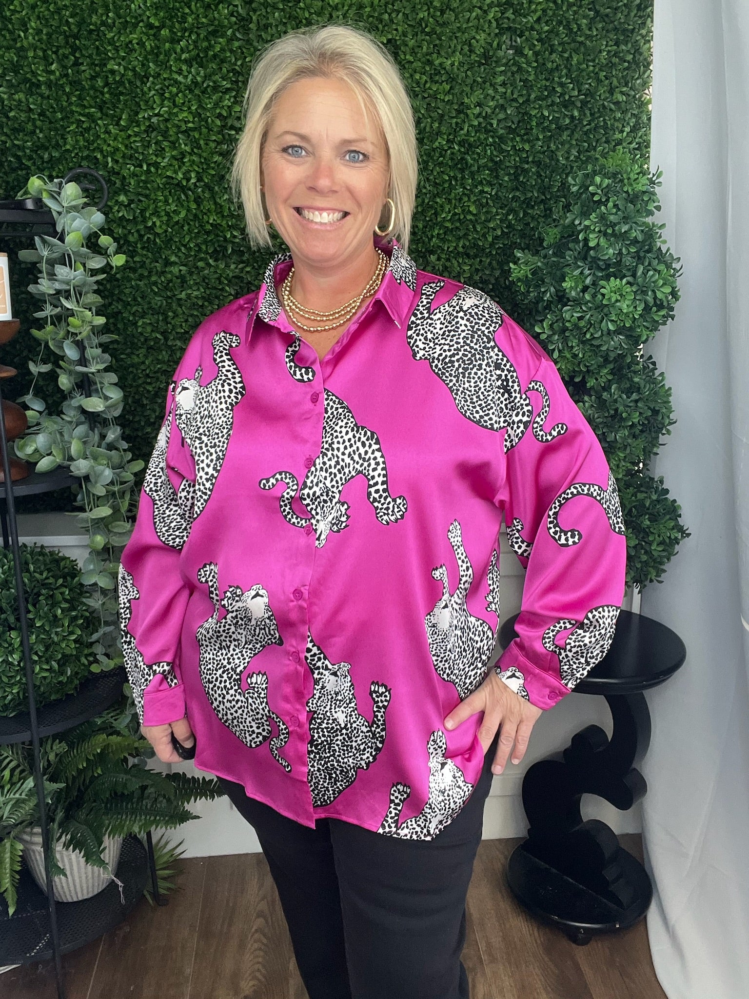 MELISSAS ANIMAL PRINT TOP