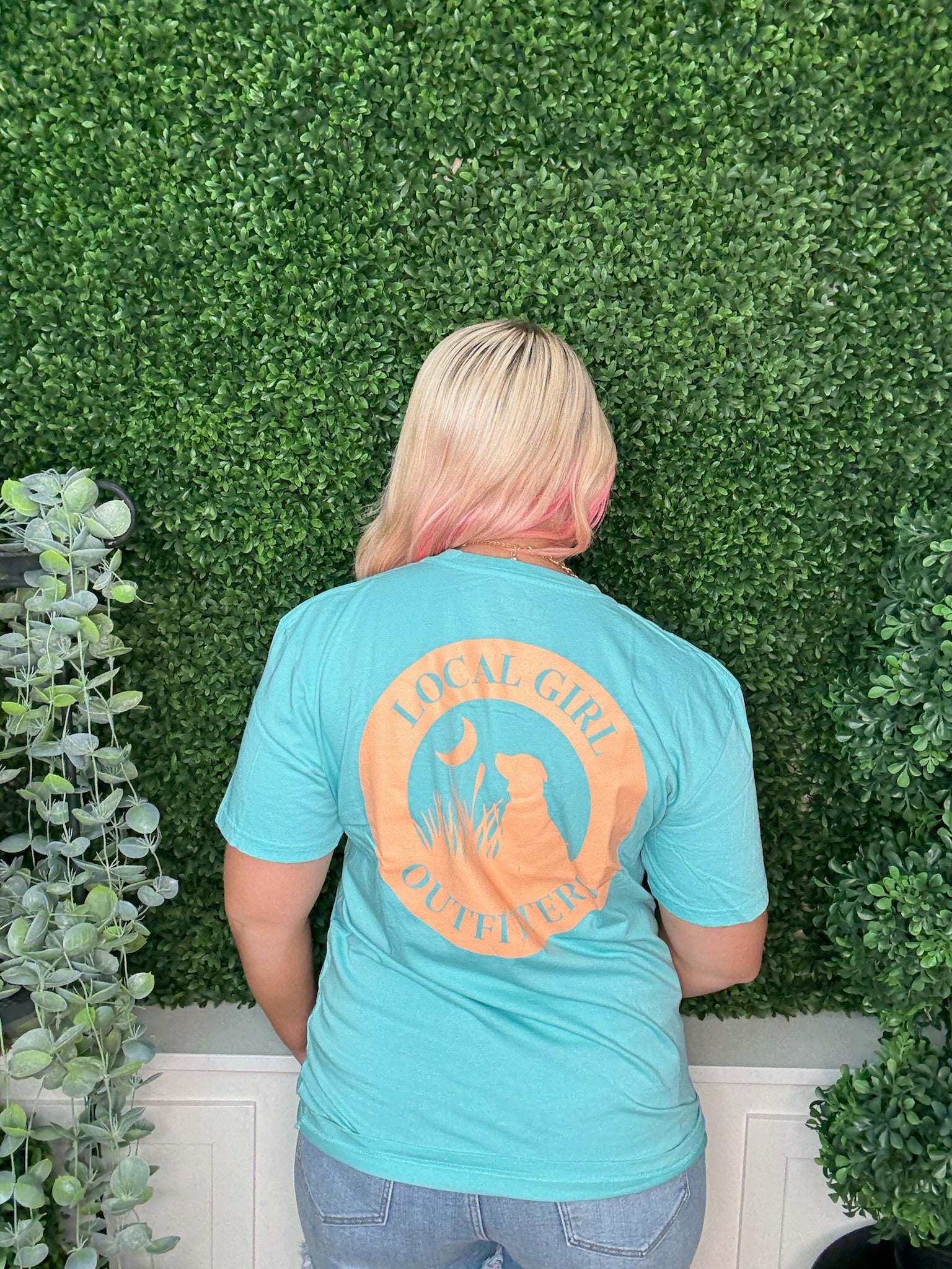 LOCAL GIRL ORIGINAL LOGO SS - CHALKY MINT