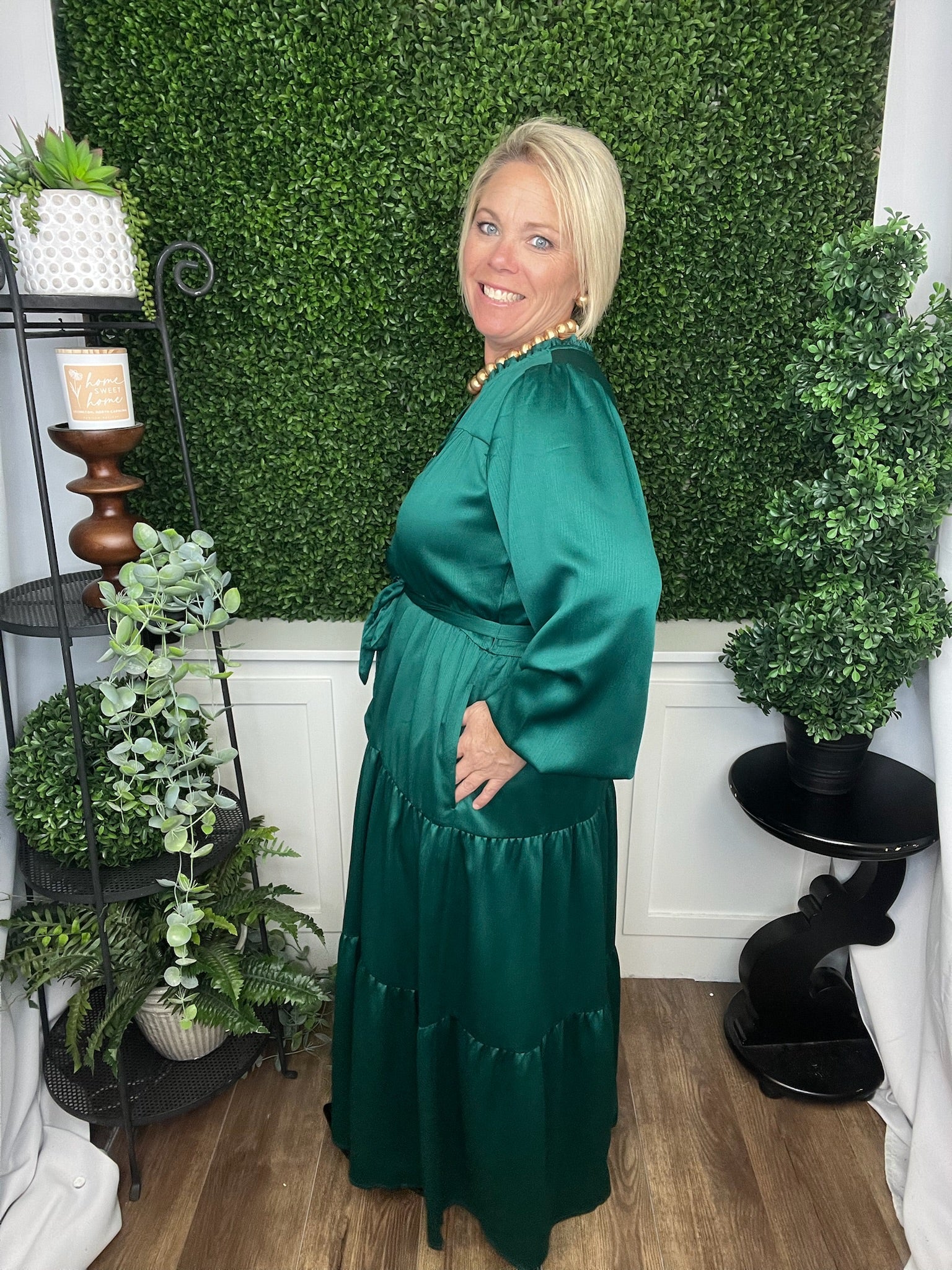 GRACELYN DRESS - ADVENTURINE