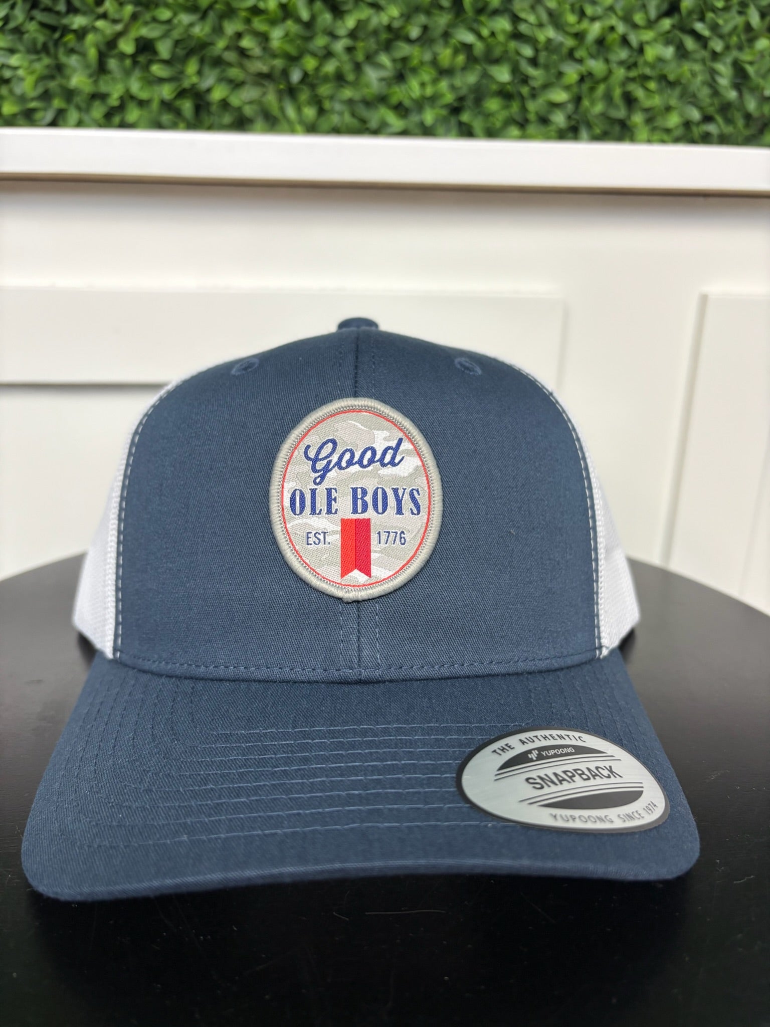 GOB ULTRA PATCH HAT NAVY/WHITE