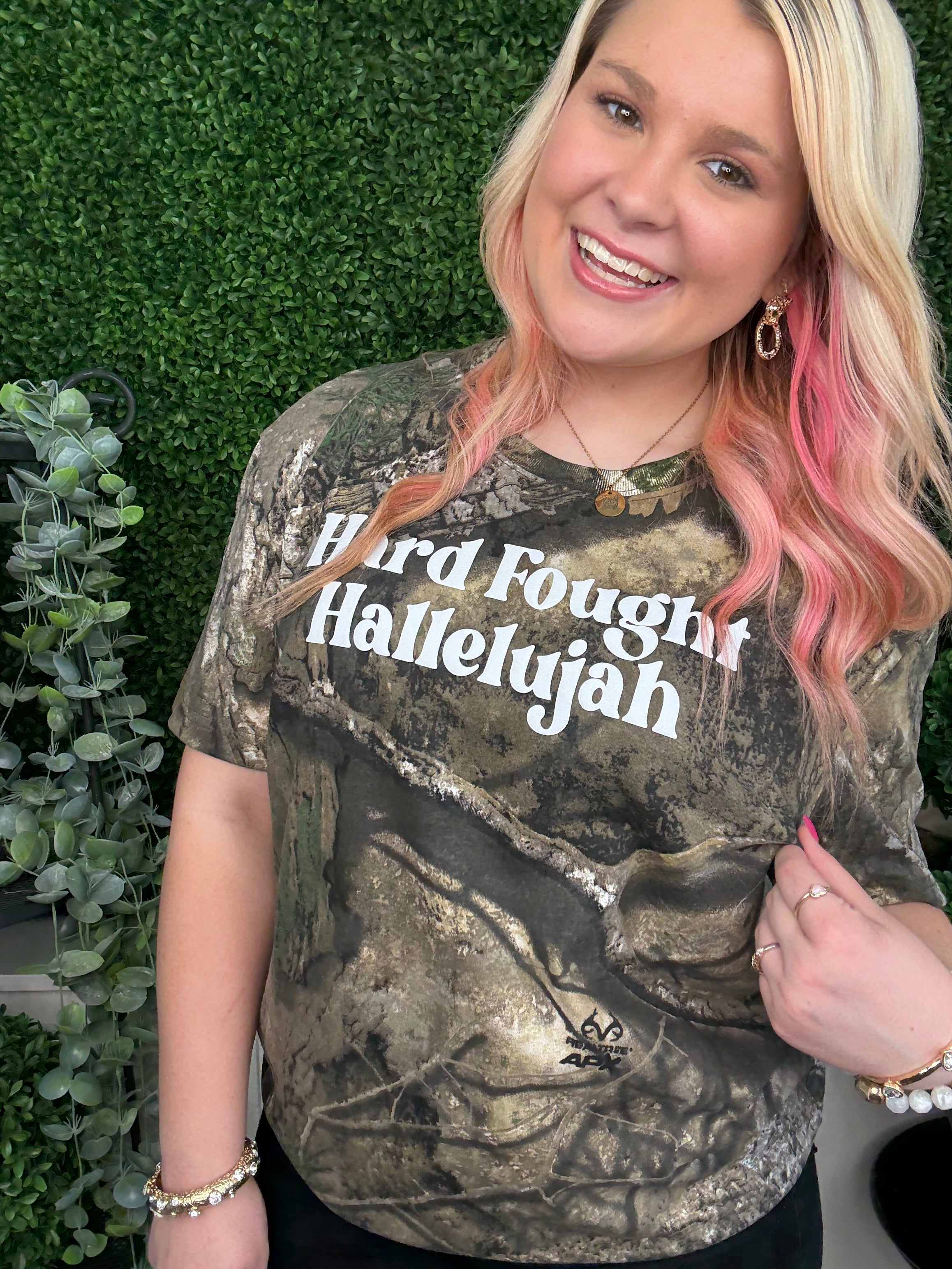 HARD FOUGHT HALLELUJAH SS - REAL TREE