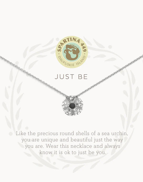 Just Be/Sea Urchin Neck Silver