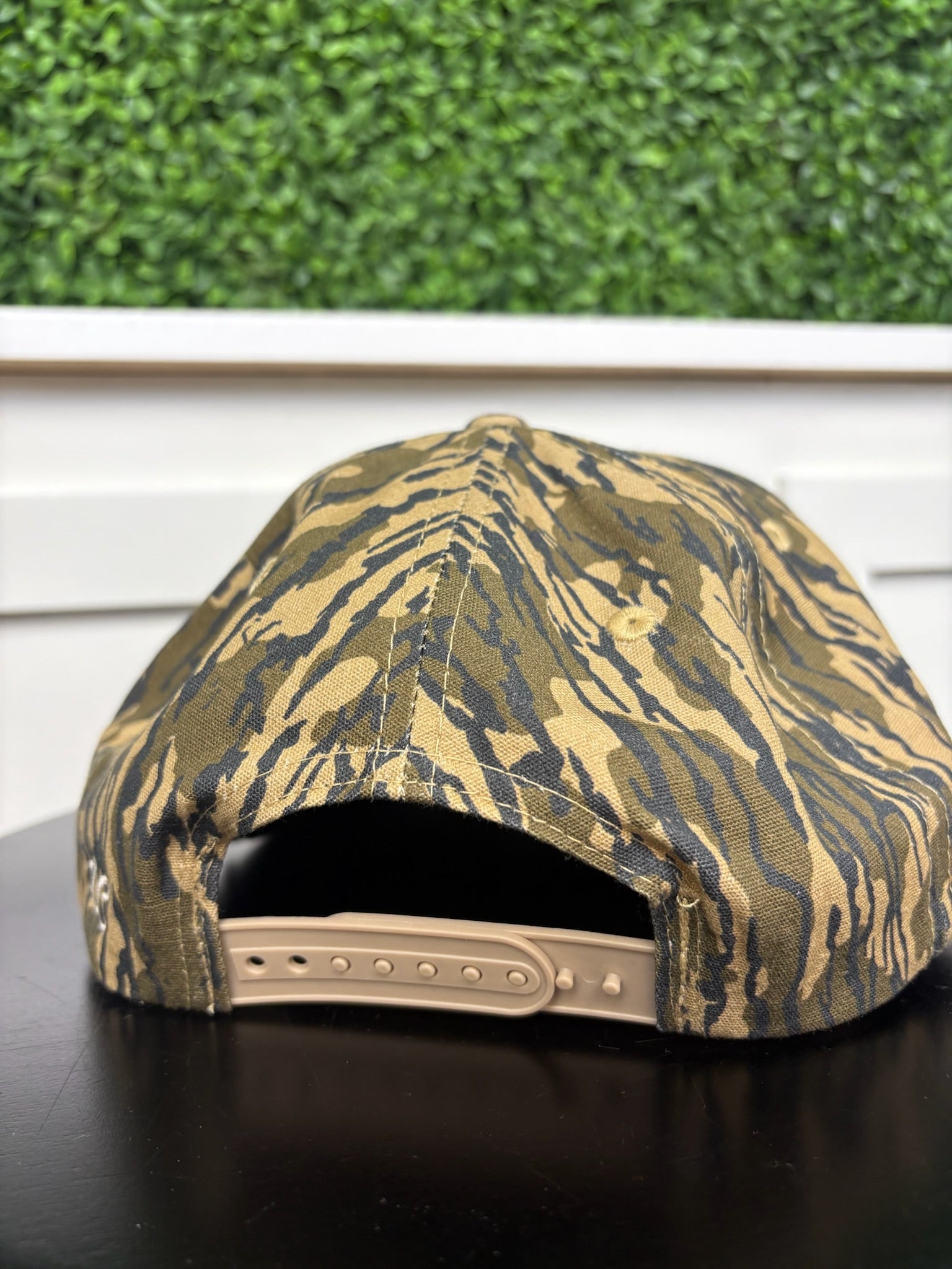 NC OUTLINE PATCH HAT BOTTOMLAND TAN ROPE