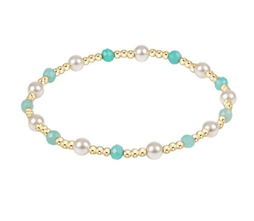 Extends Pearl Sincerity 4mm Gem Bracelet - Amazoni