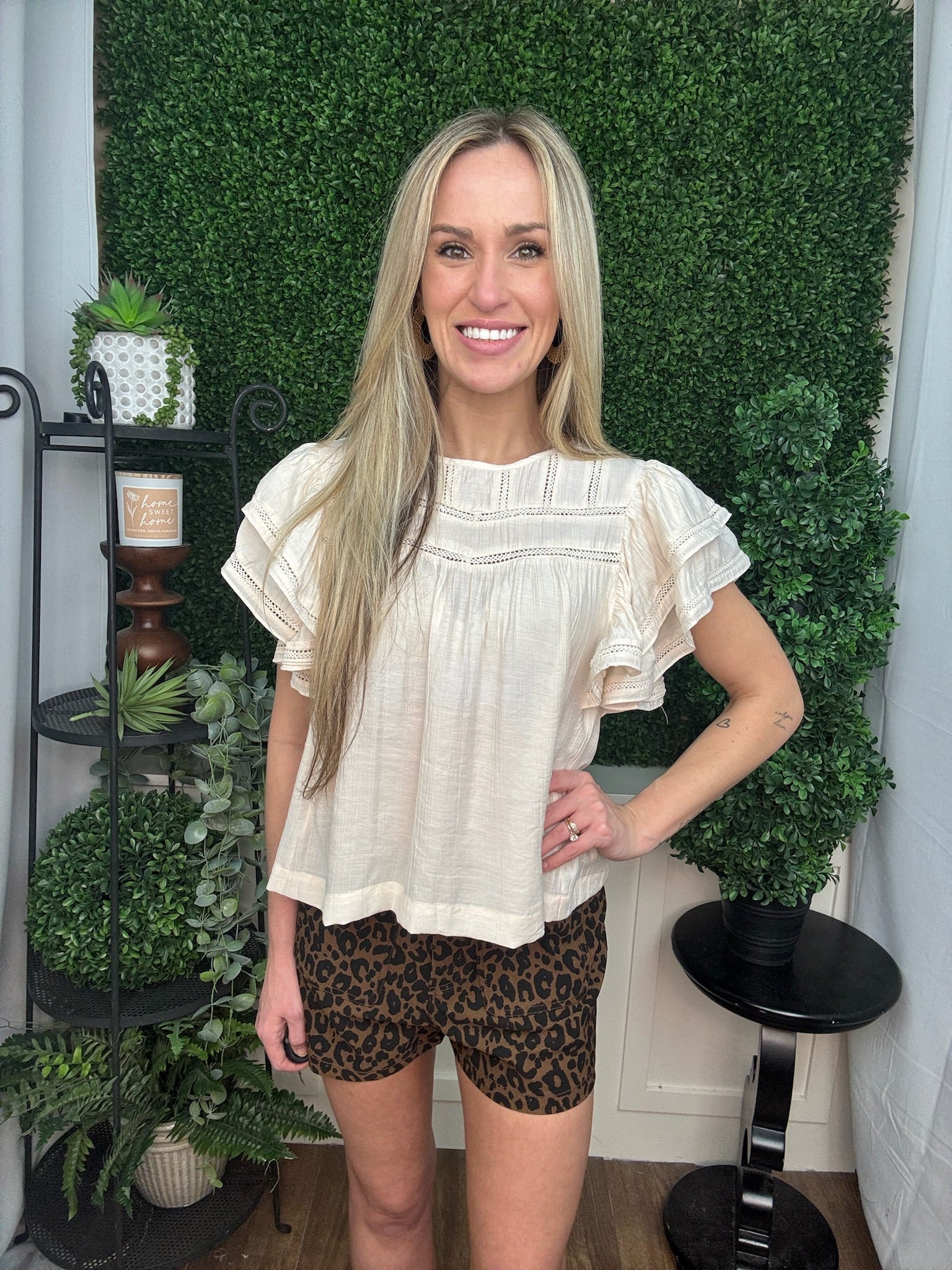 Heirloom Lace Yoke Blouse