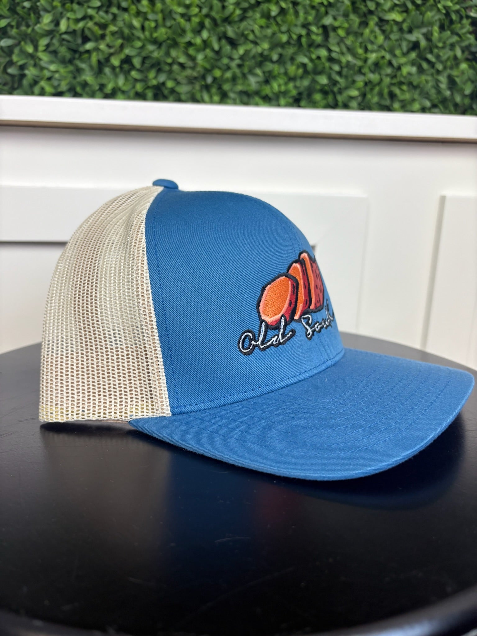 TRUCKER SWEET POTATO - OCEAN BLUE/BEIGE