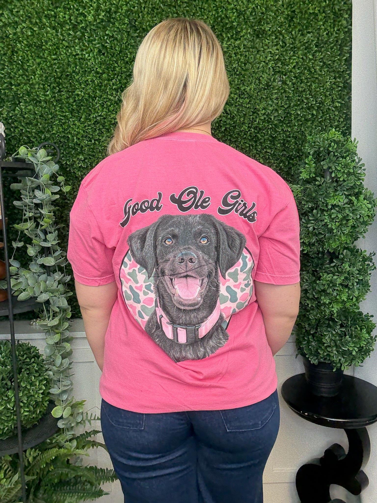 CAMO BLACK LAB TEE - CRUNCHBERRY