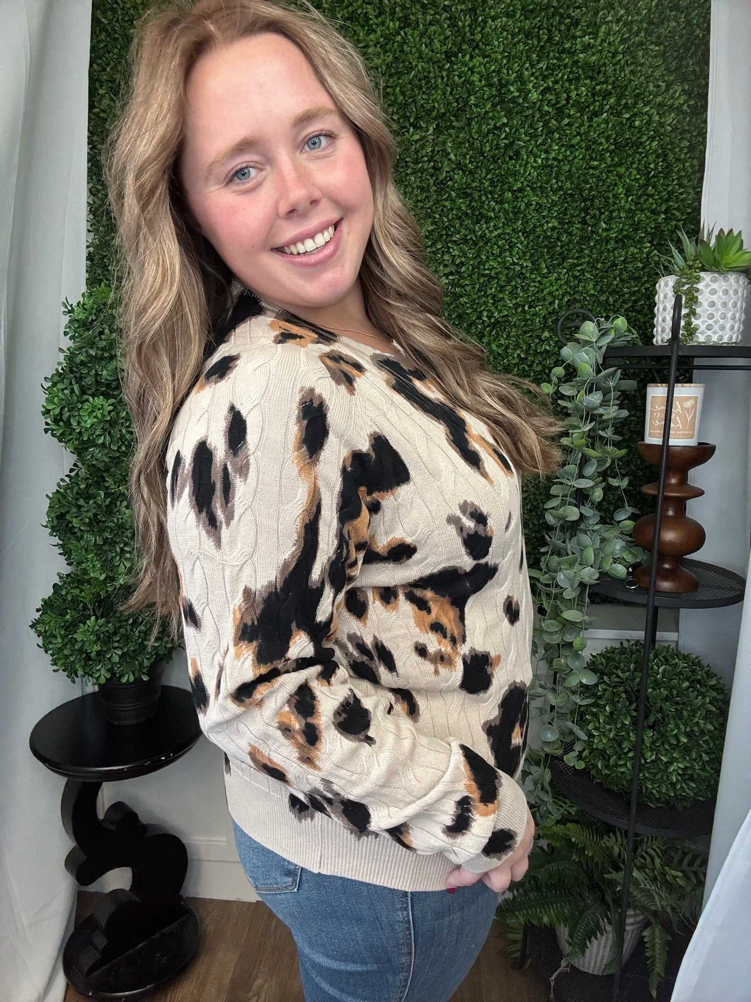 LS CREW NECK SWEATER - SANDSTONE