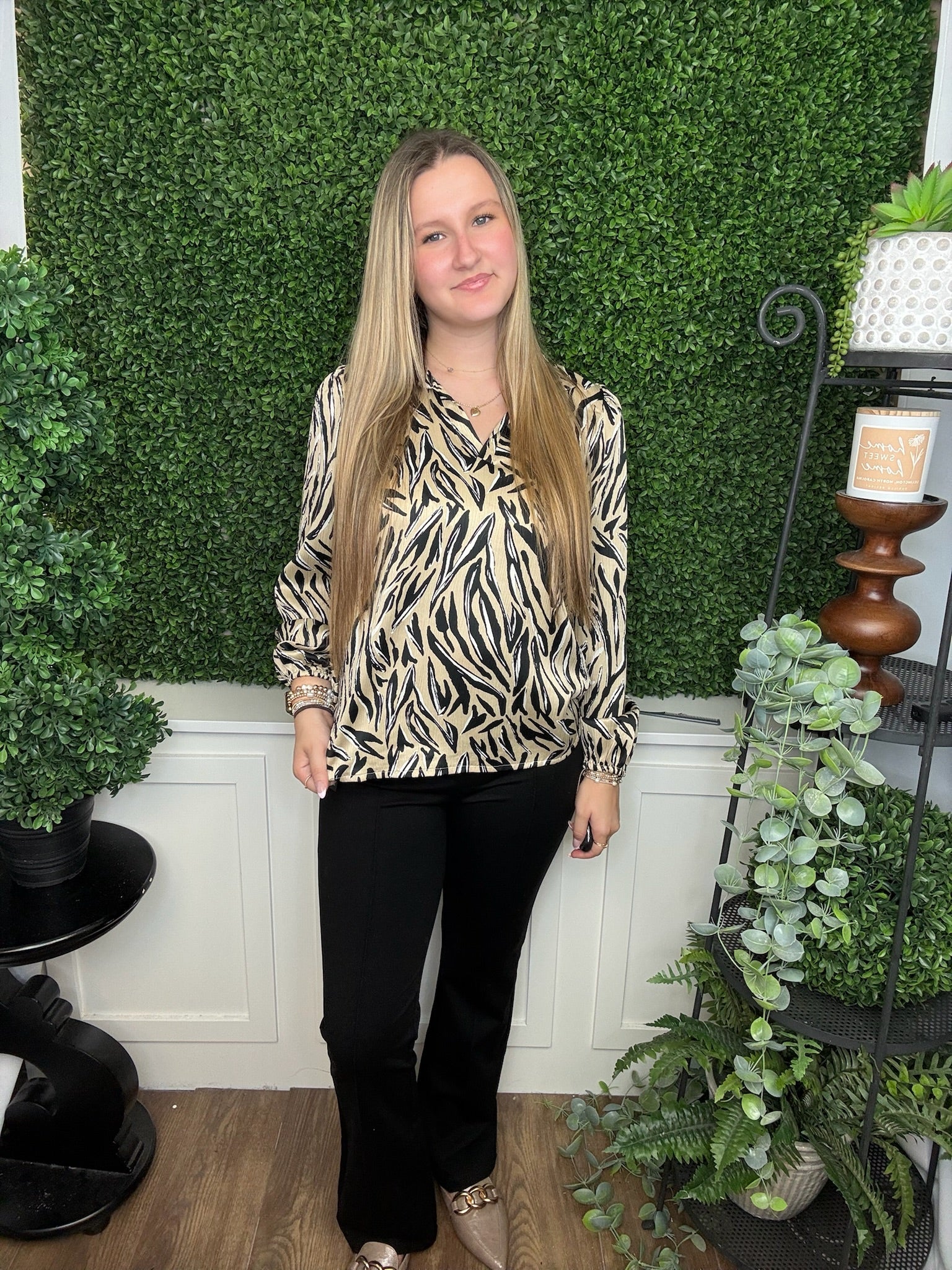 KAYLA TOP CITY LIMITS TAN