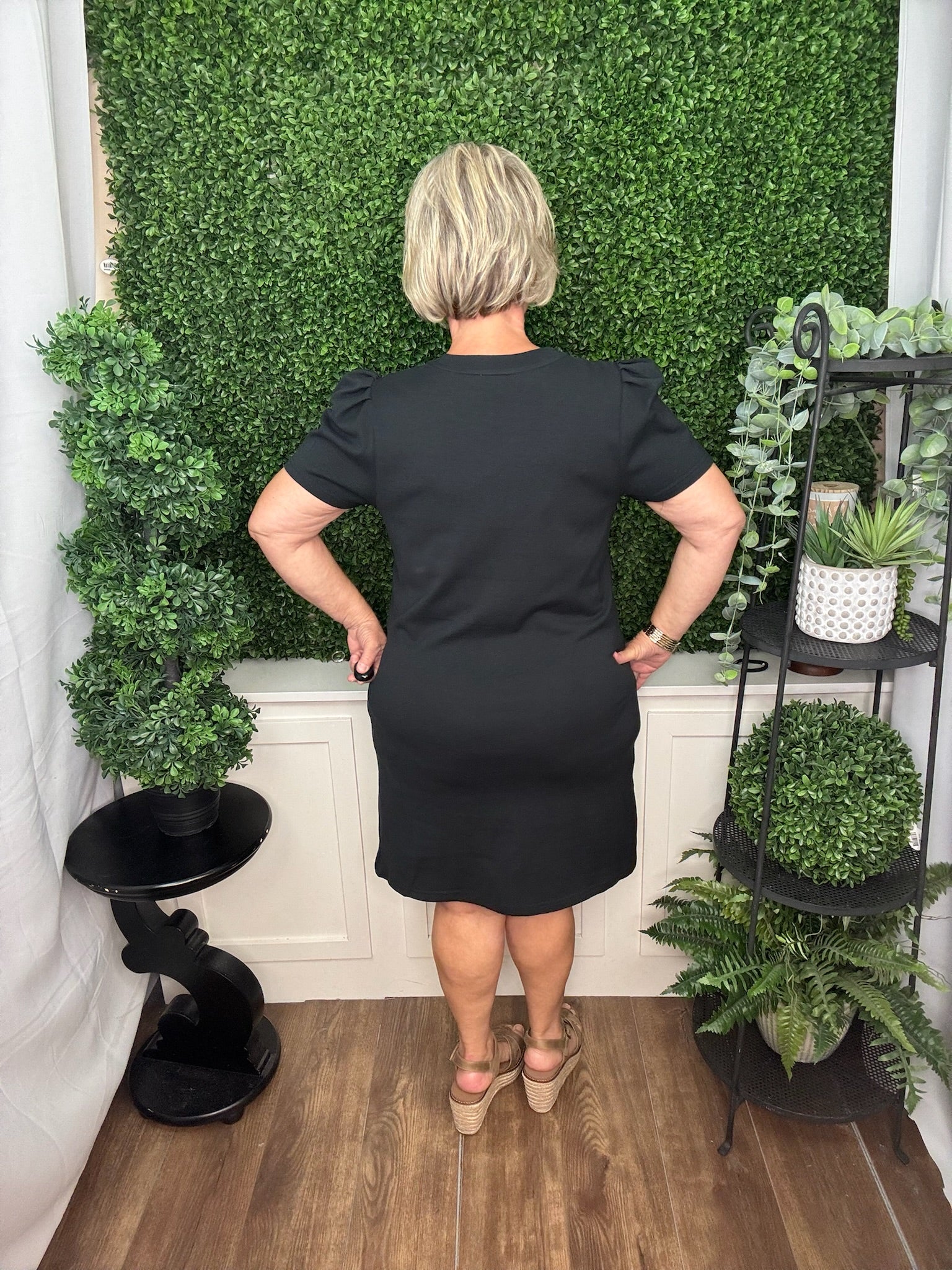 DRESS CAROLINA T-SHIRT BLACK