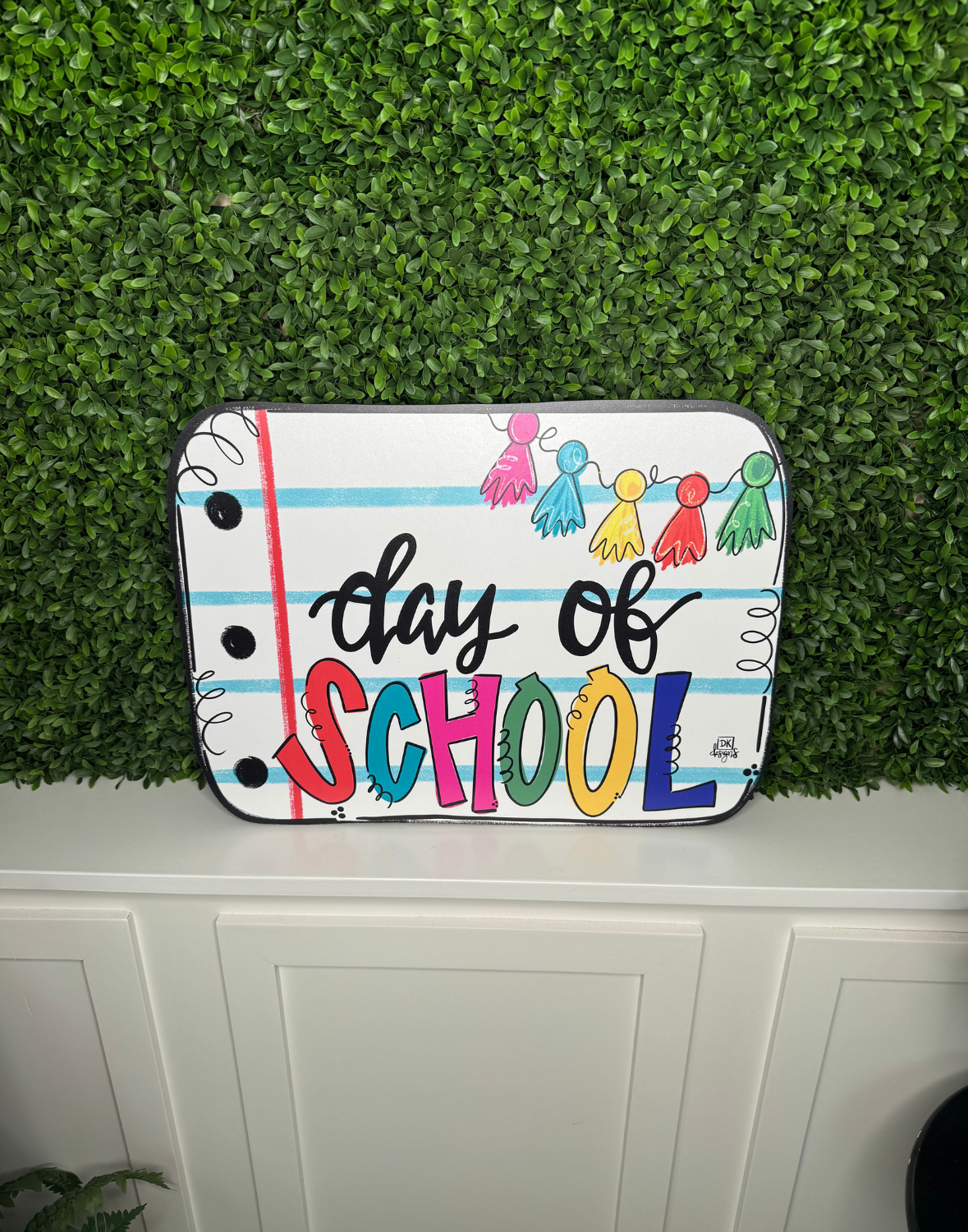 FIRST DAY OF SCHOOL SIGN (4PC SET)