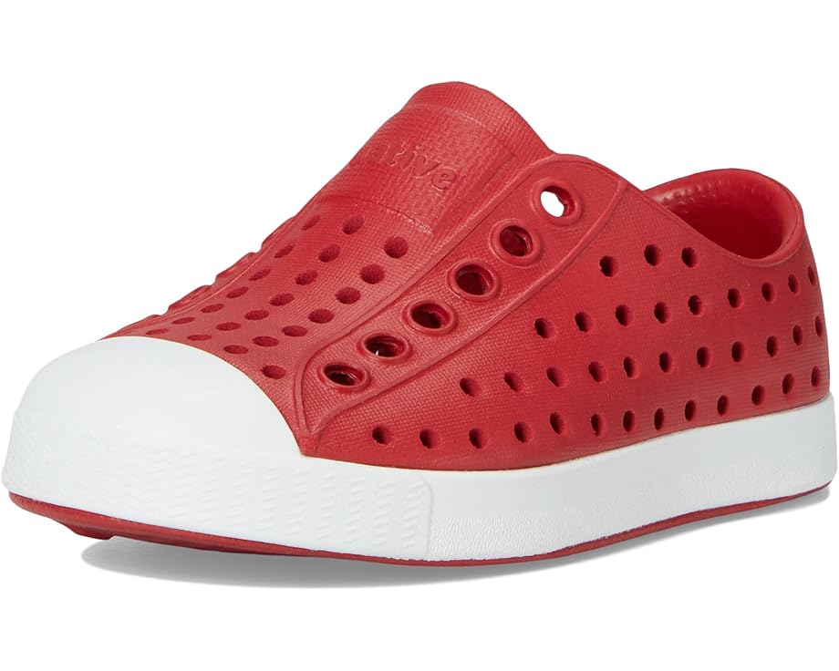 JEFFERSON KIDS SHOE - RUBY RED/SHELL WHITE