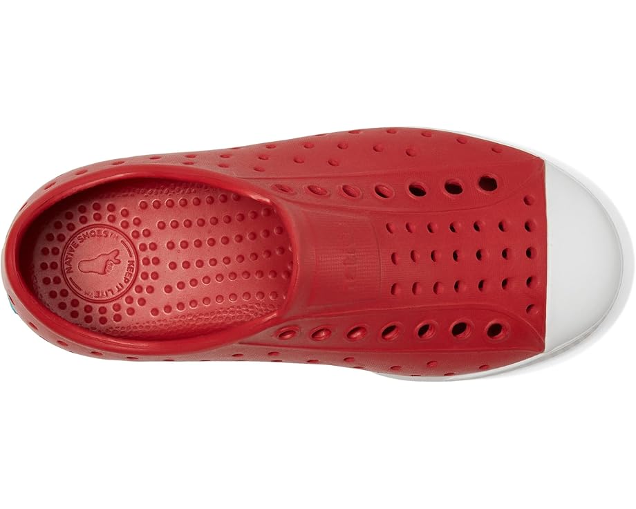 JEFFERSON KIDS SHOE - RUBY RED/SHELL WHITE