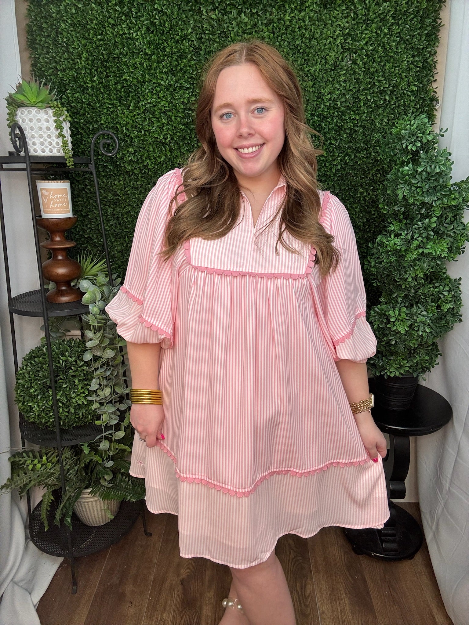 COASTAL DRESS - PATCH PINK