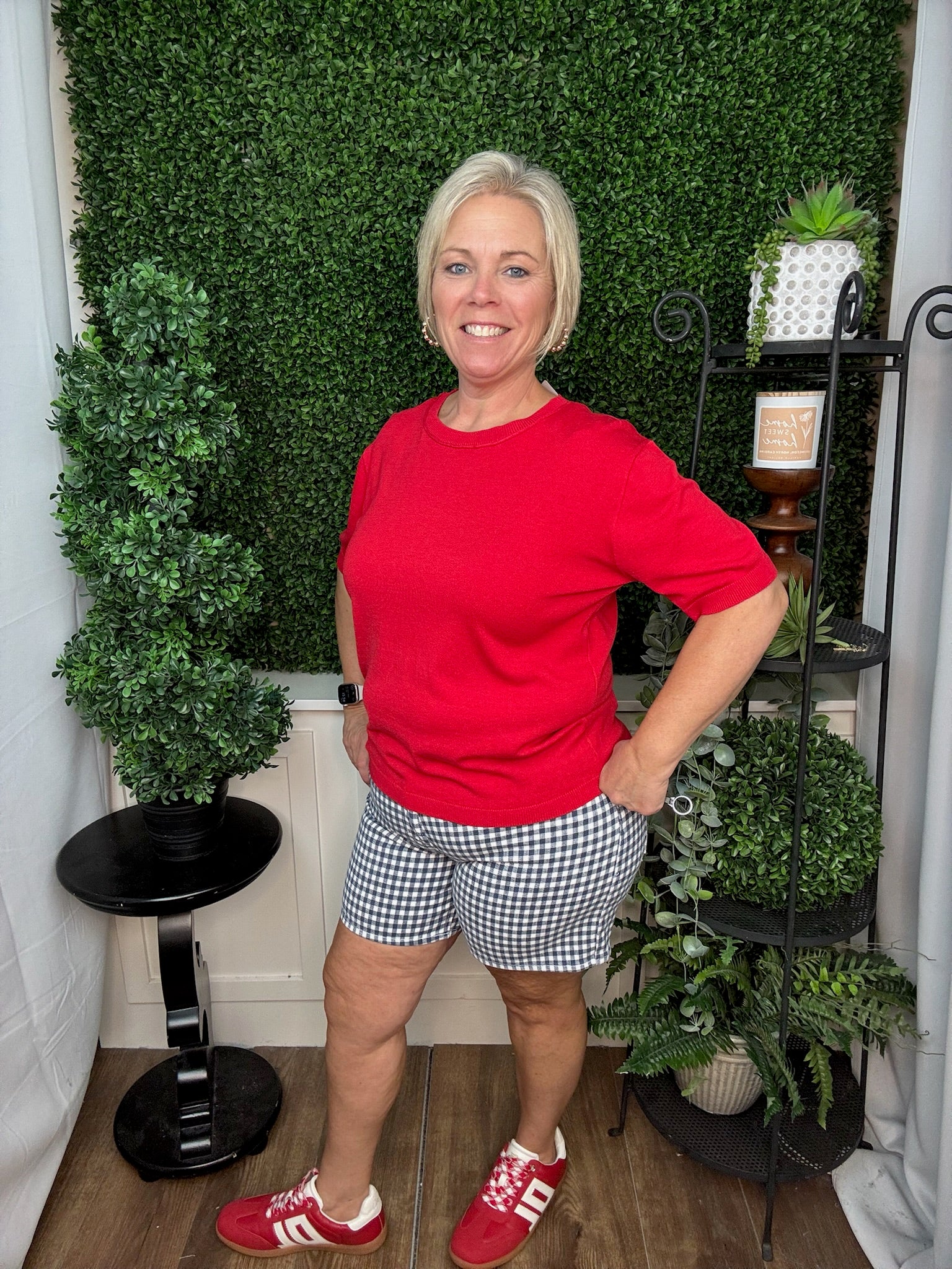 Ruby Red Everyday Knit Top