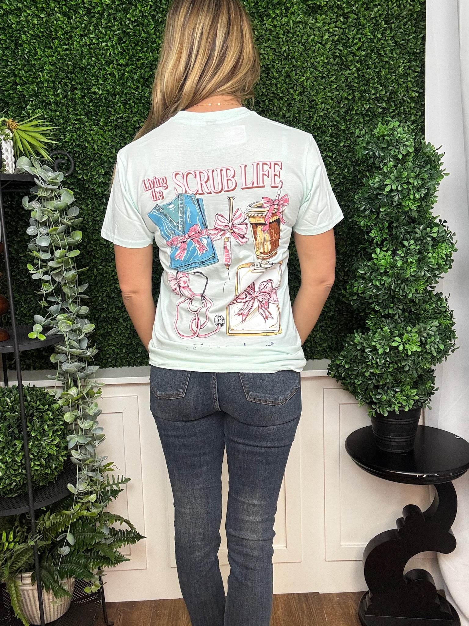 LIVING THE SCRUB LIFE SS - MINT