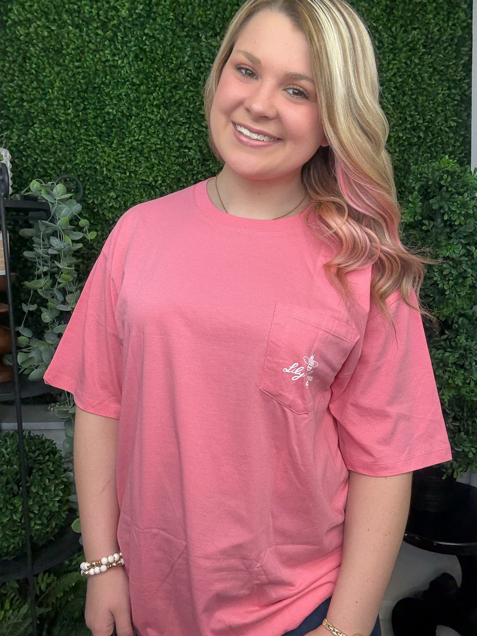 TAILGATES TOUCHDOWNS SS PINK