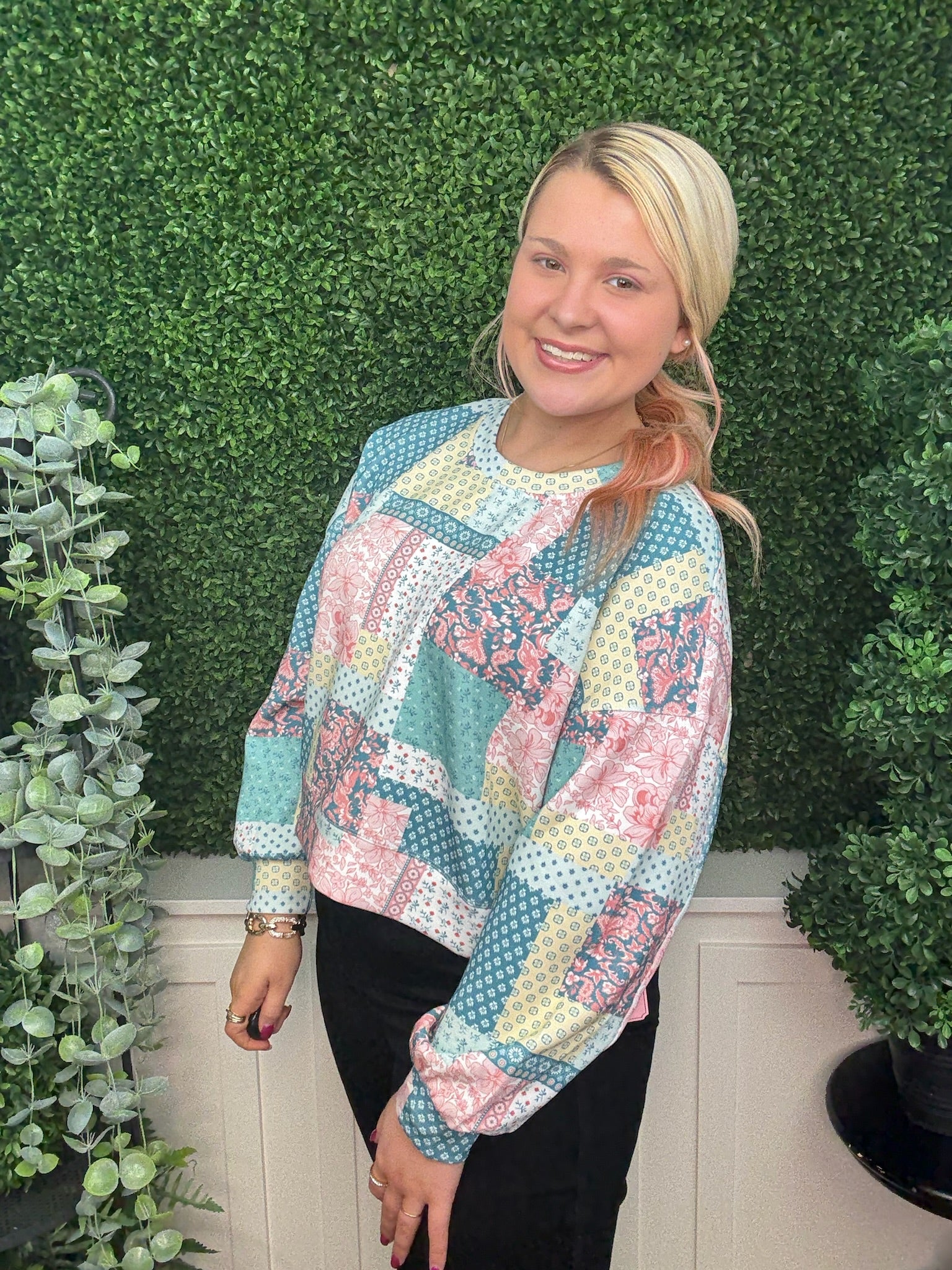 LANEY PULLOVER - QUILT PATTERN