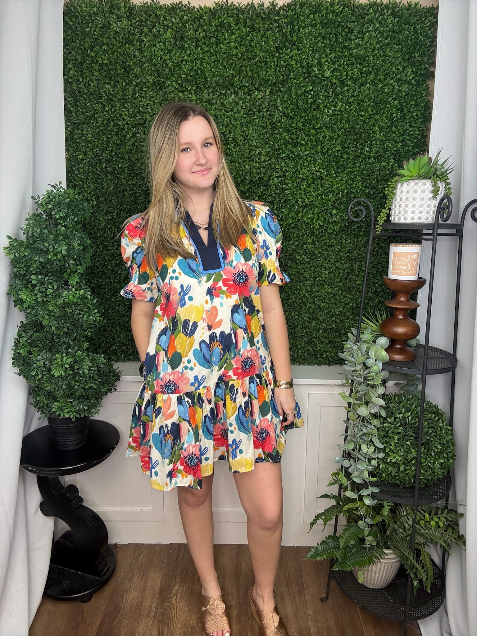 MULTI COLOR MINI DRESS