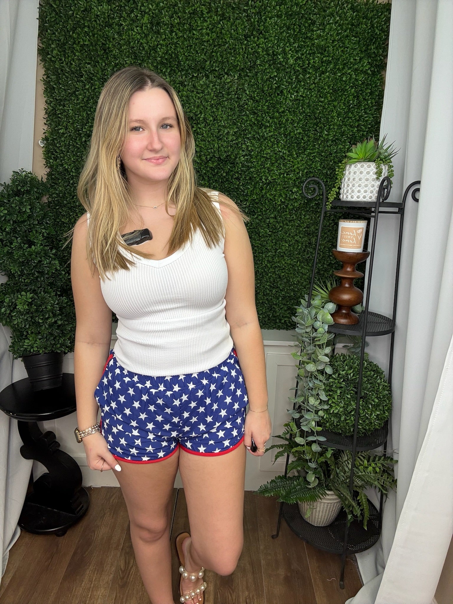 GO-GETTER SHORTS - NAVY STARS