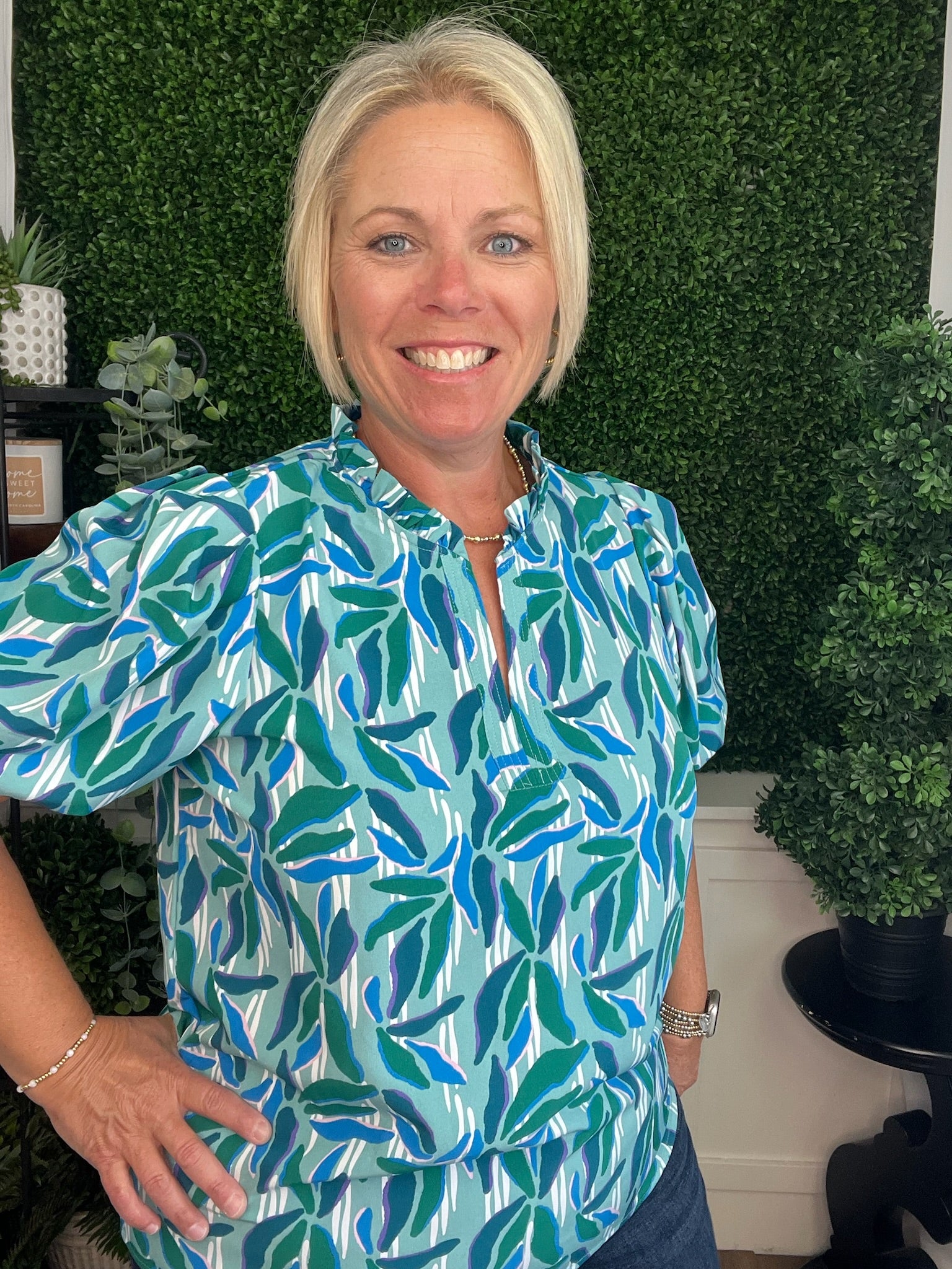 TOP LAINEY REFLECTING POOL GREEN