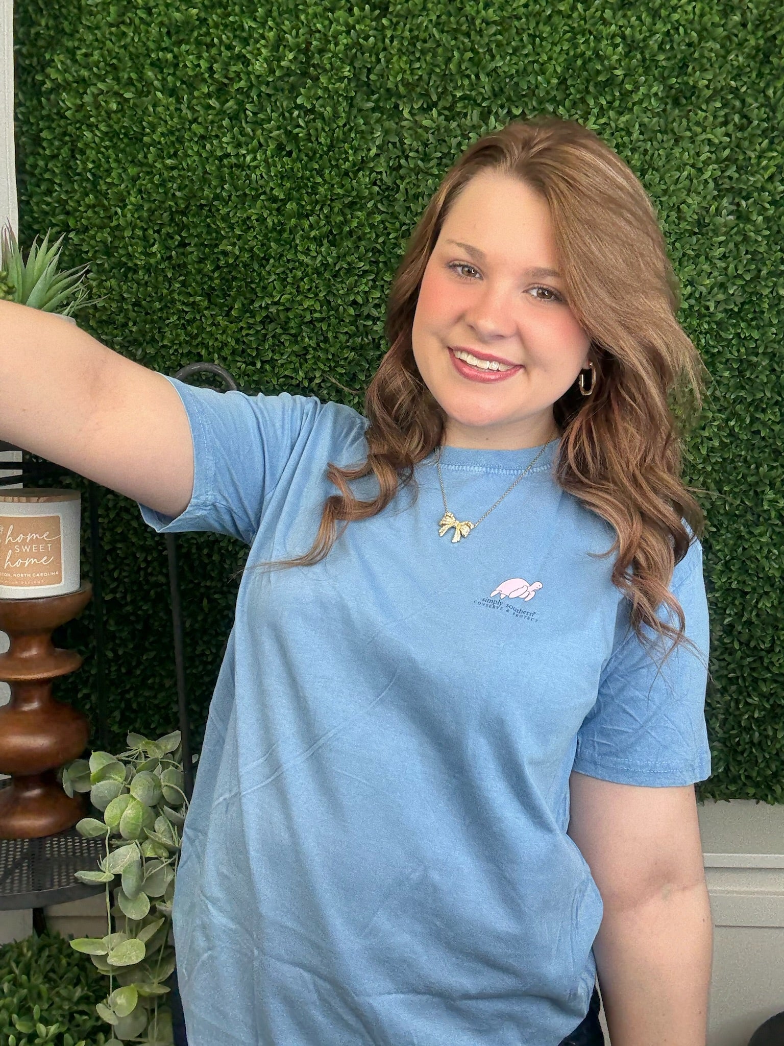 DAMASK TRACK TURTLE SS - WASHED SEA