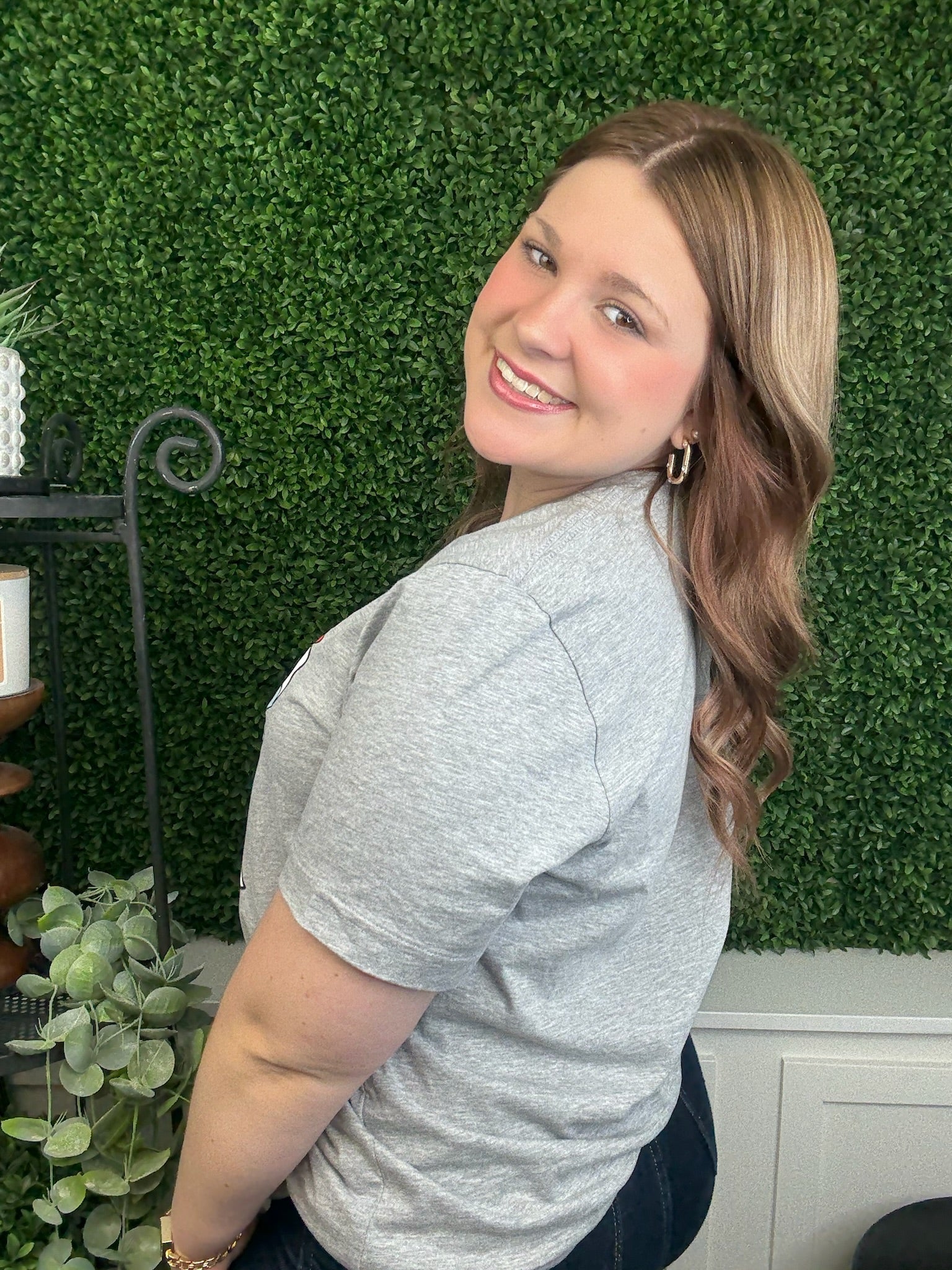 BASEBALL BOW SS - ATHLETIC HEATHER