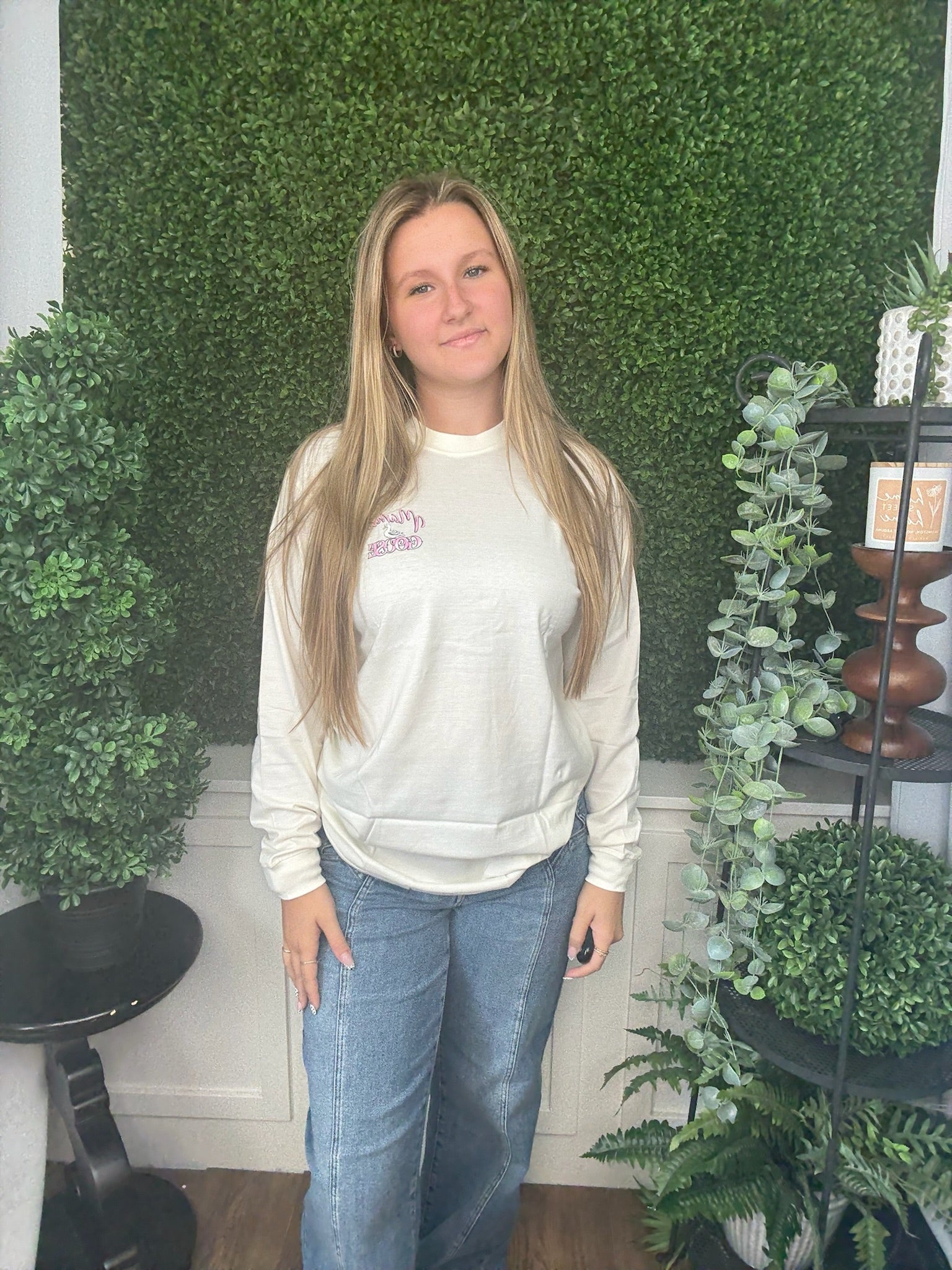 MAMA GOOSE LS - LINEN