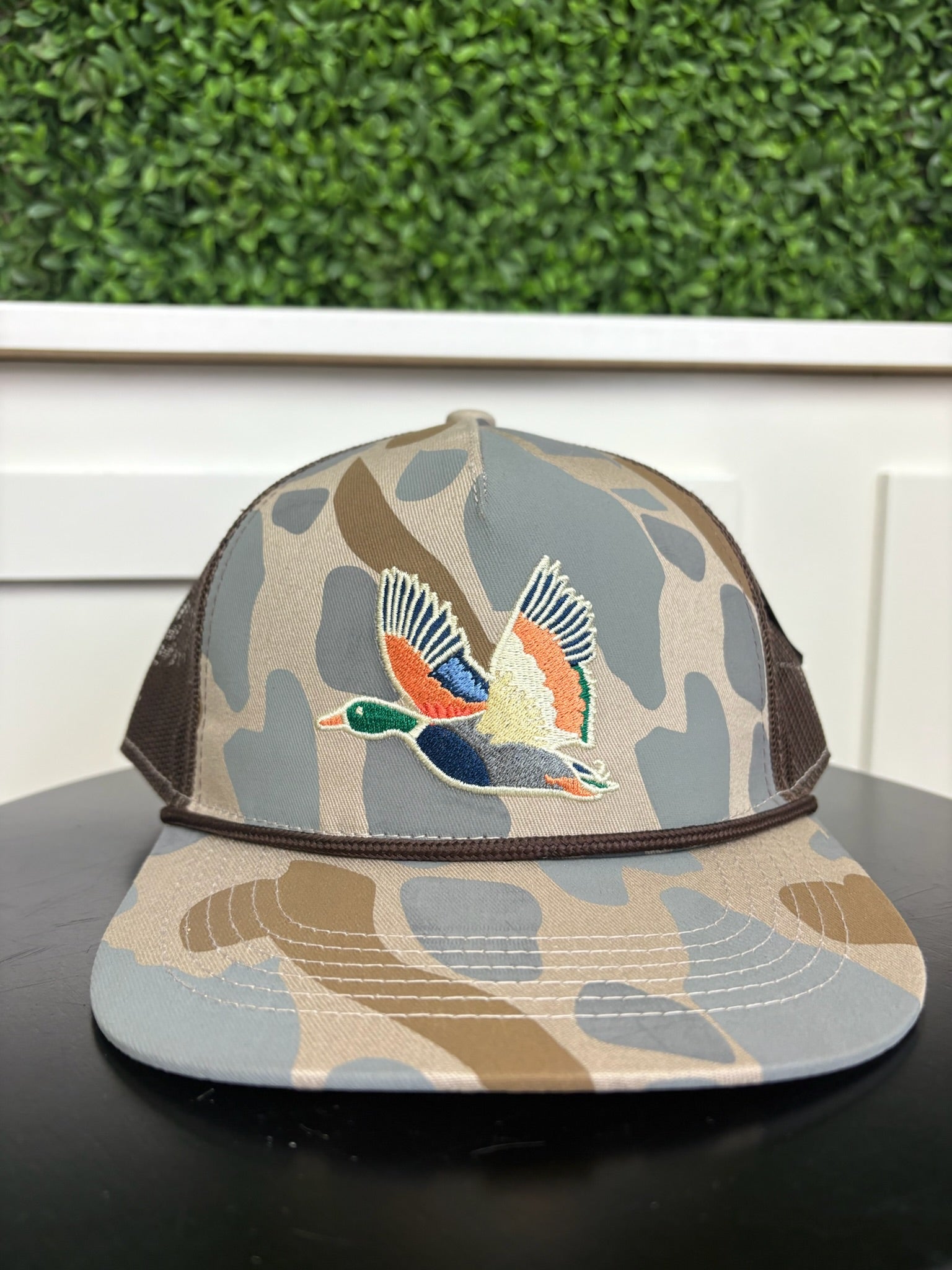 RETRO CAMO DUCK CAP