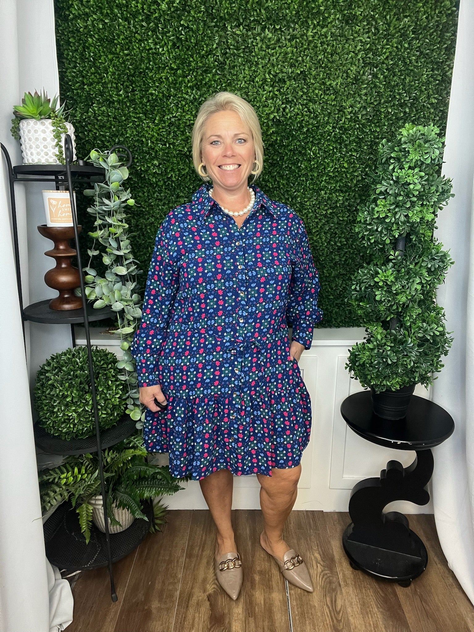 DRESS MAYA TAKE TWO - NAVY