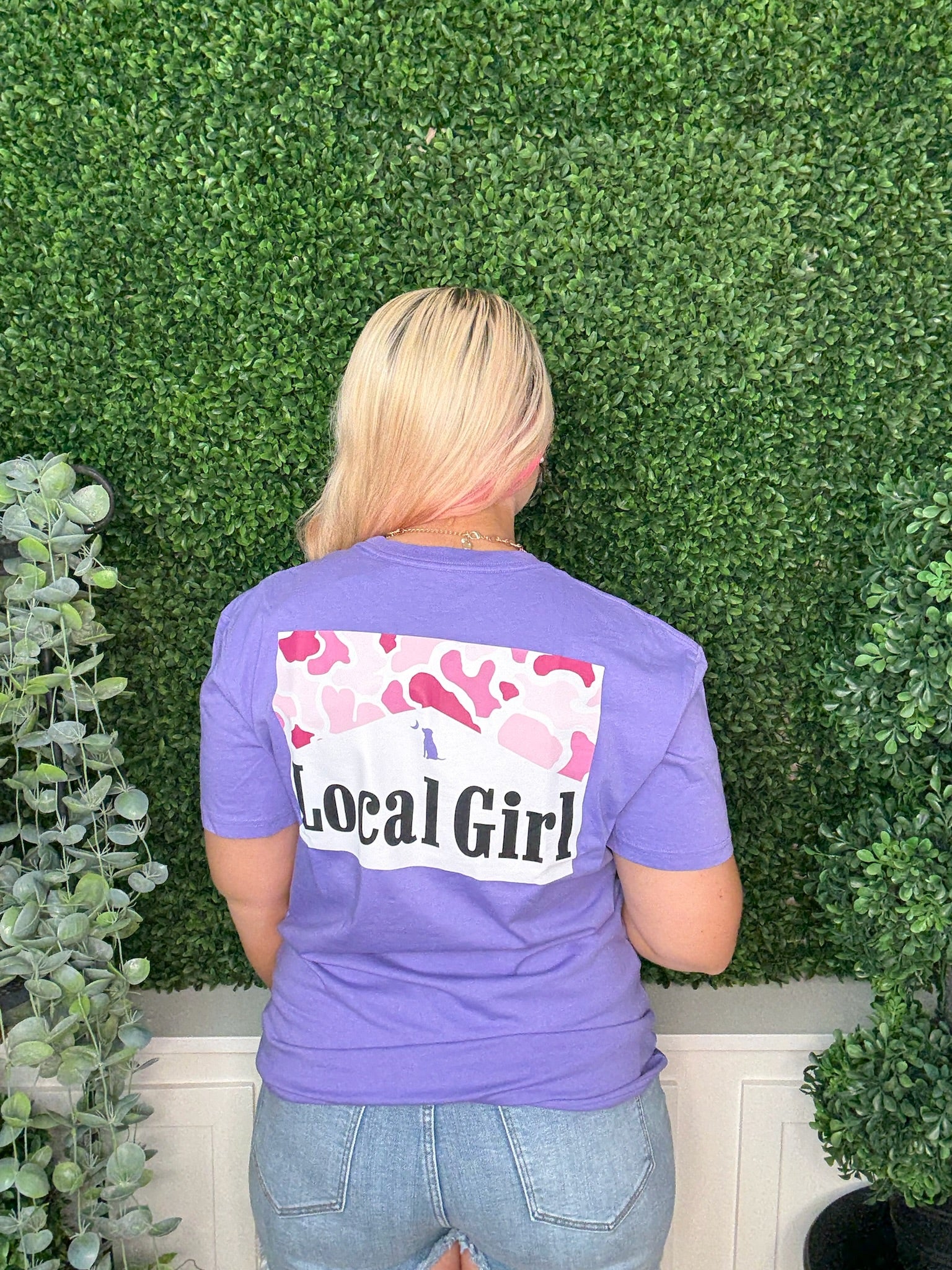 LG SMOKED PINK LOCALFLAGE SS - VIOLET