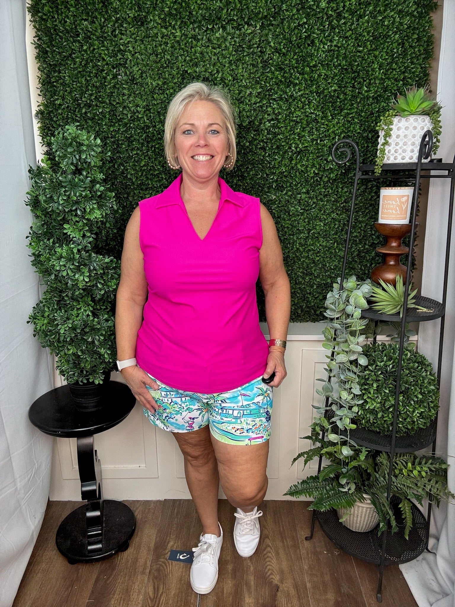 ARELY FRONT POCKET SHORT - SKY