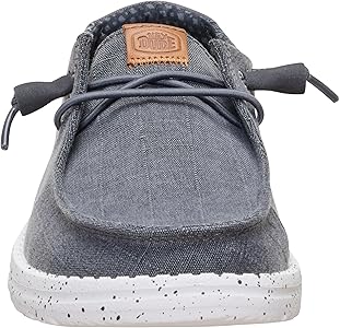 WENDY CHAMBRAY GRID - CHARCOAL