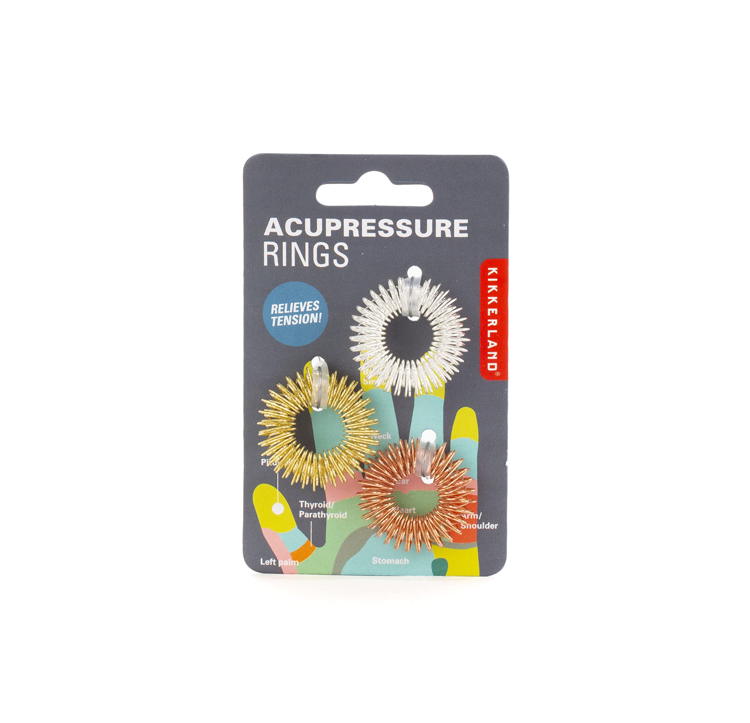 ACUPRESSURE MASSAGE RINGS SET
