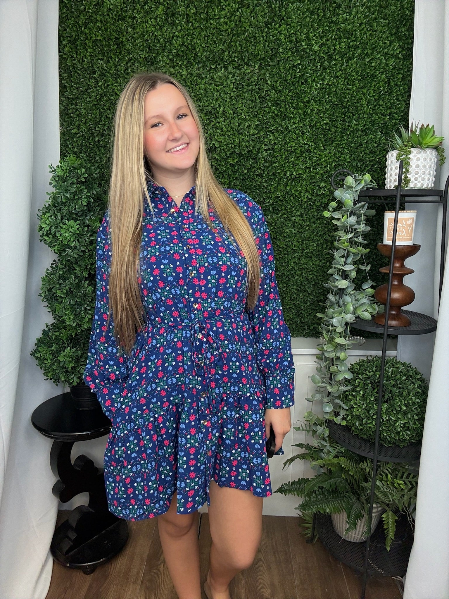 DRESS MAYA TAKE TWO - NAVY