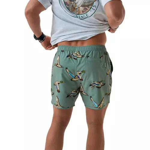 JUMBO MALLARDS GREEN SWIM TRUNKS
