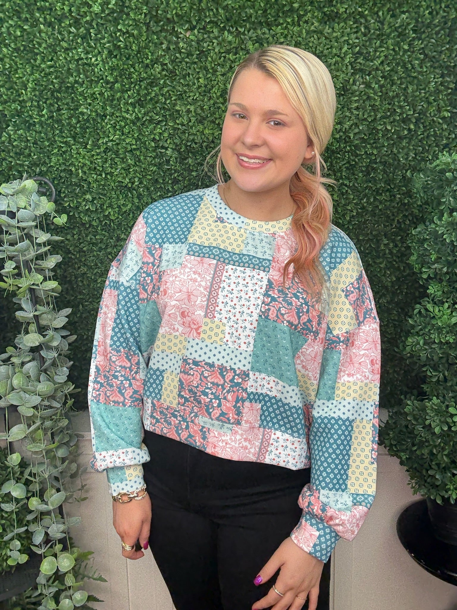 LANEY PULLOVER - QUILT PATTERN