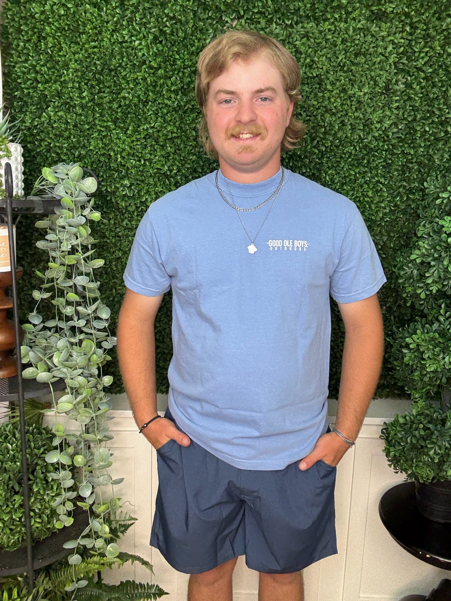 MALLARD SPLASH SS CAROLINA BLUE