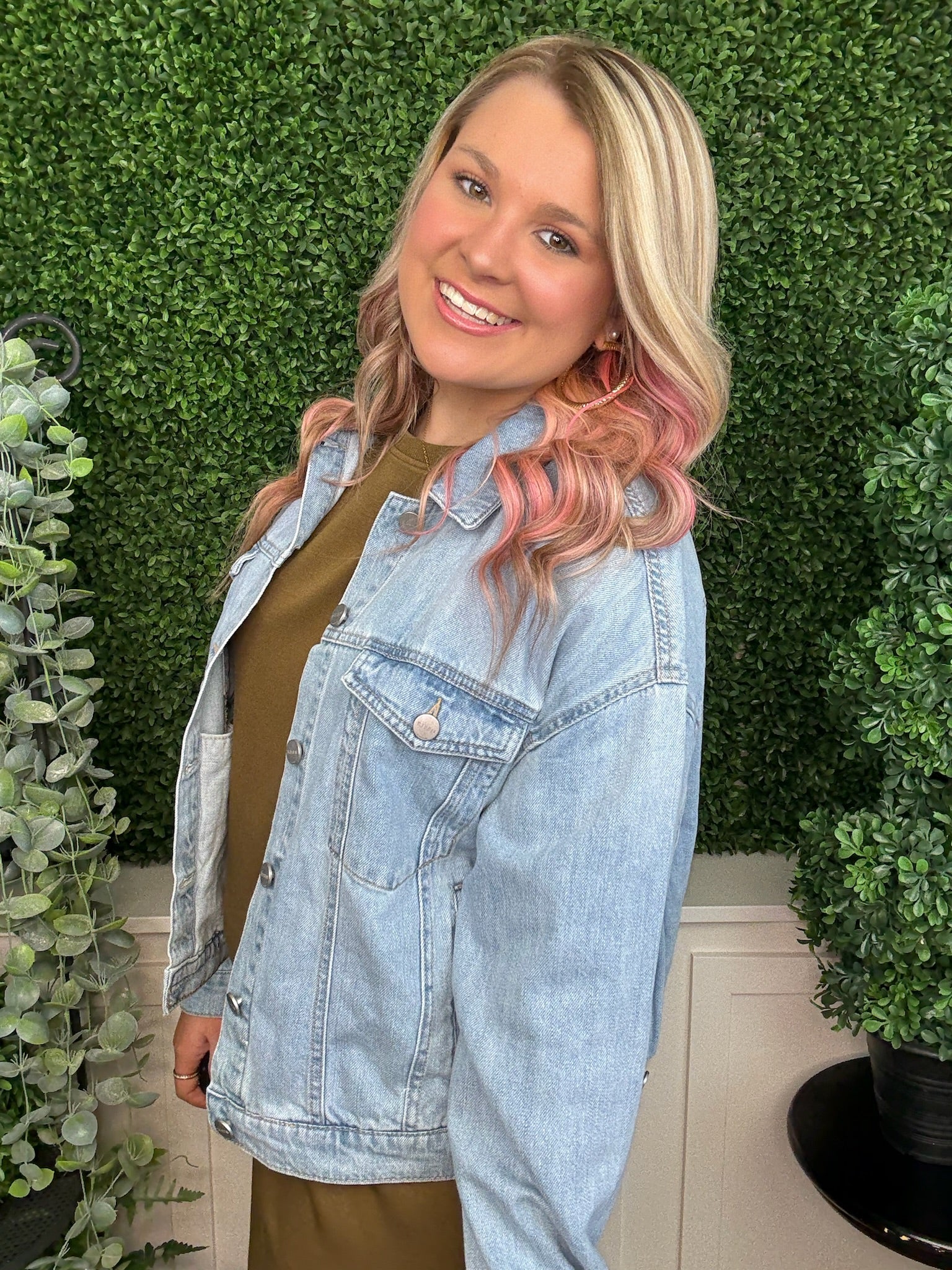 OVERSIZED DENIM JACKET - LIGHT